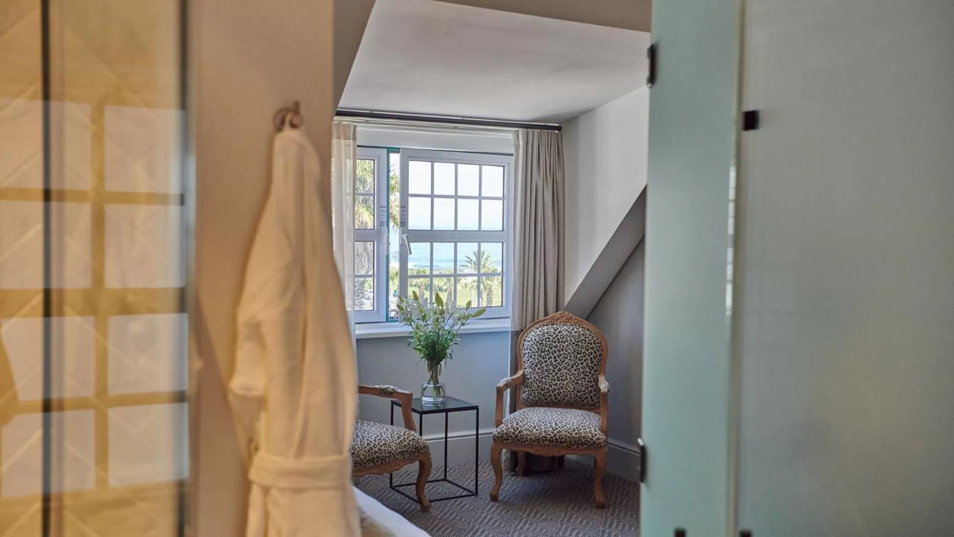 Seating area in The Winchester Hotel by NEWMARK