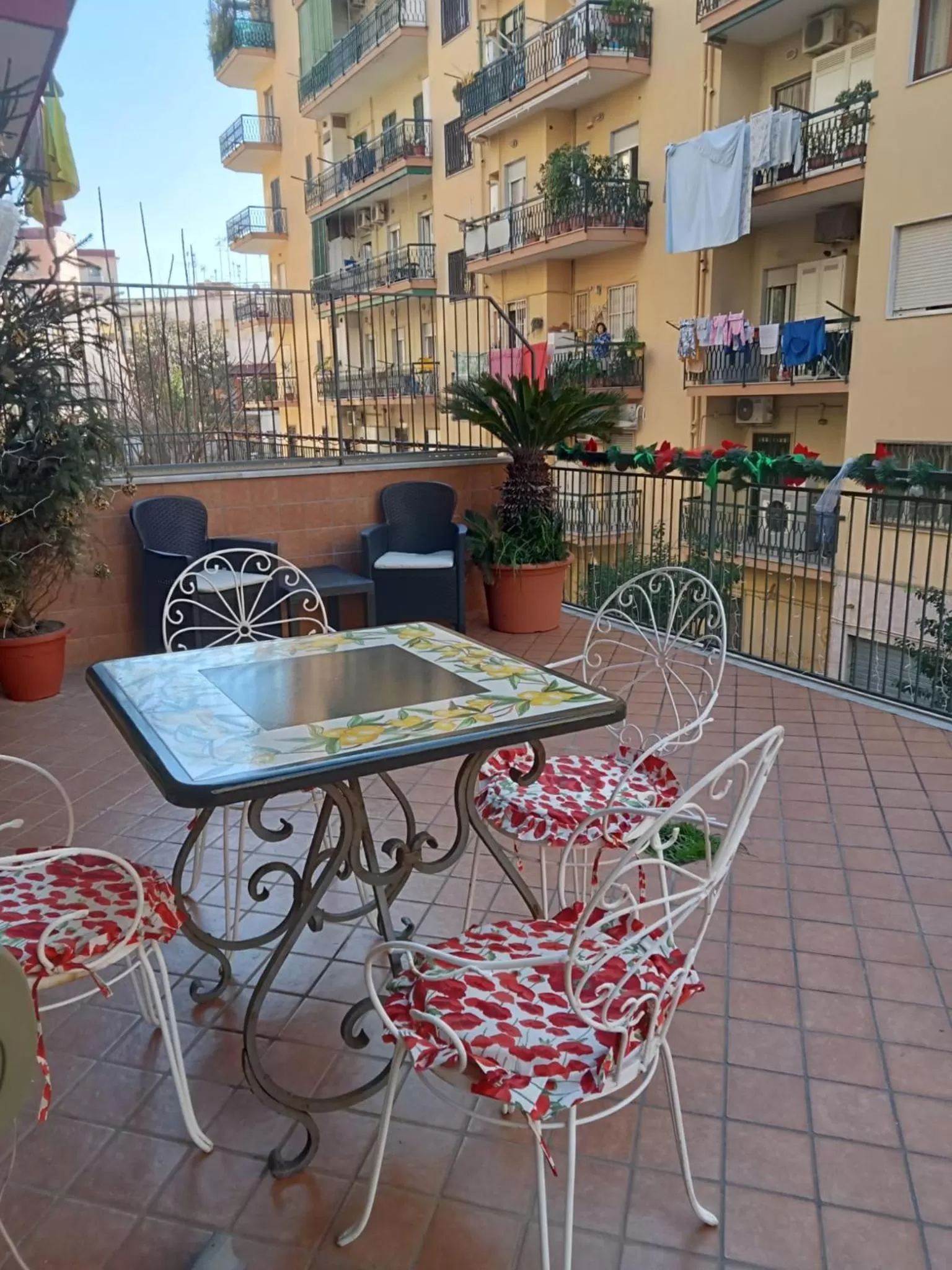 Balcony/Terrace in La Terrazza di Monica & Teresa