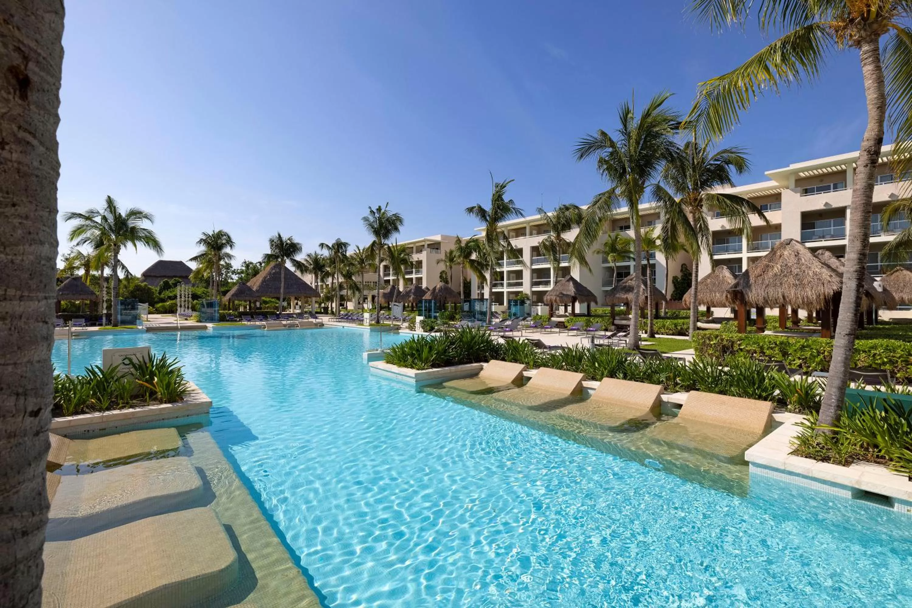 Pool view in Paradisus La Perla - Adults Only - Riviera Maya - All Inclusive