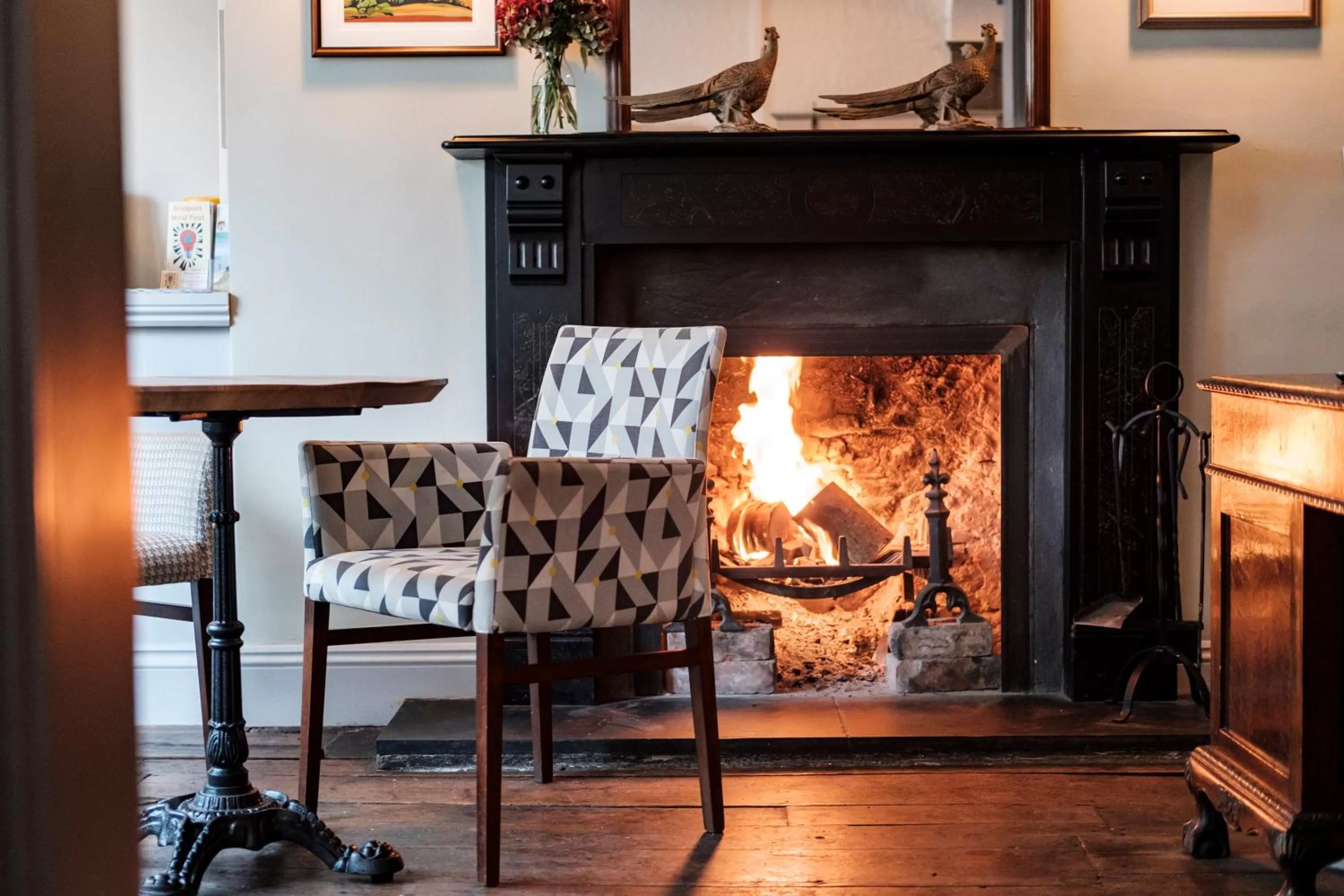 Lobby or reception in The Bull Hotel