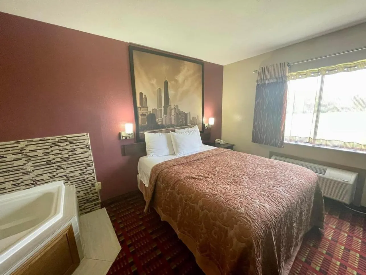 Bed in Super 8 by Wyndham Paris IL