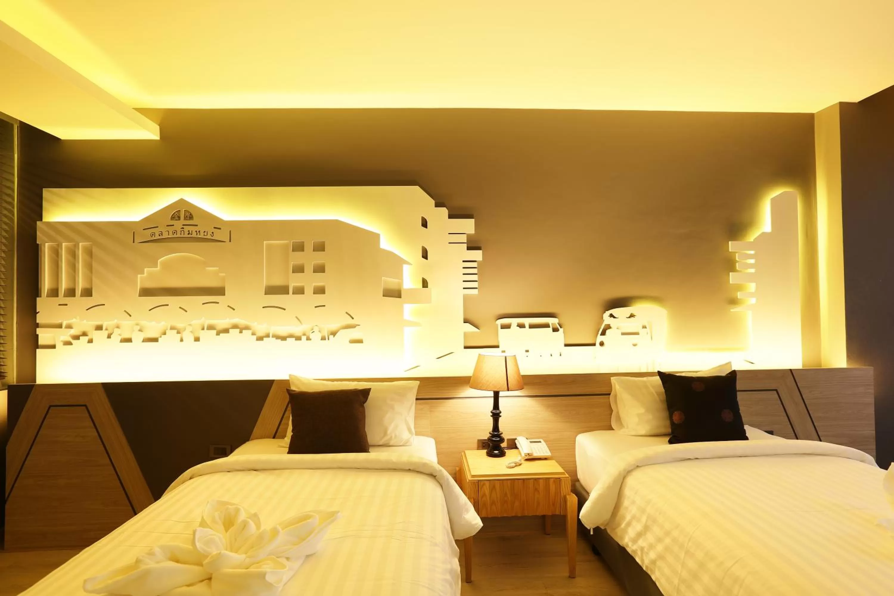 Bedroom, Bed in Hatyai Signature Hotel