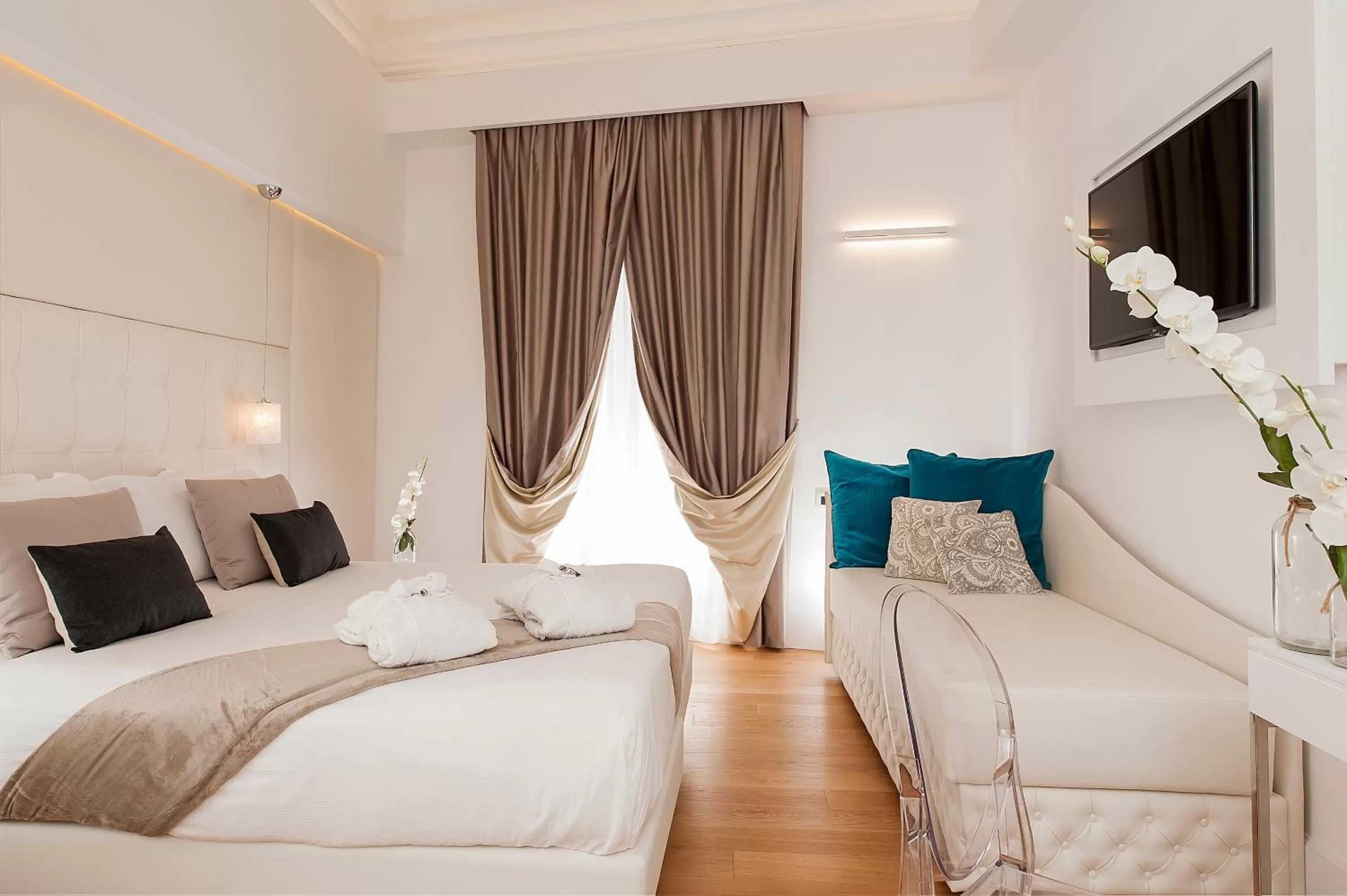 Bed in Argentina Residenza Style Hotel