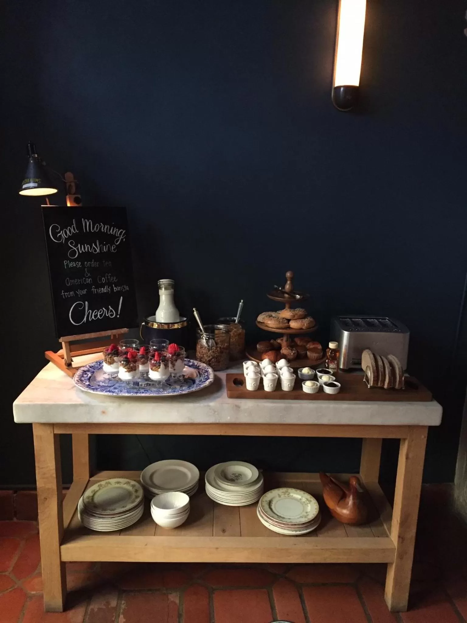 Breakfast in Palihouse Santa Monica