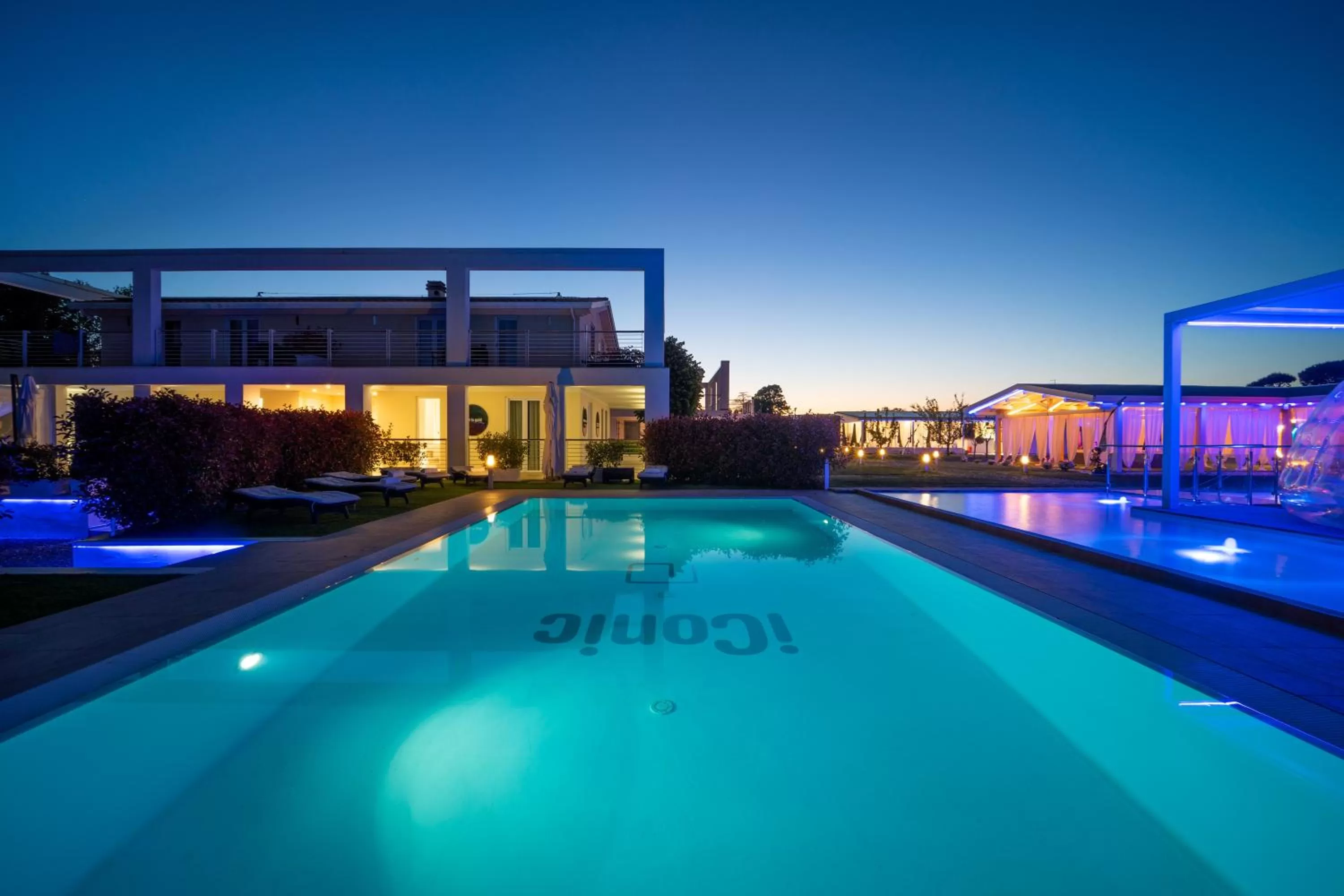 Swimming pool in iConic Wellness Resort & Spa