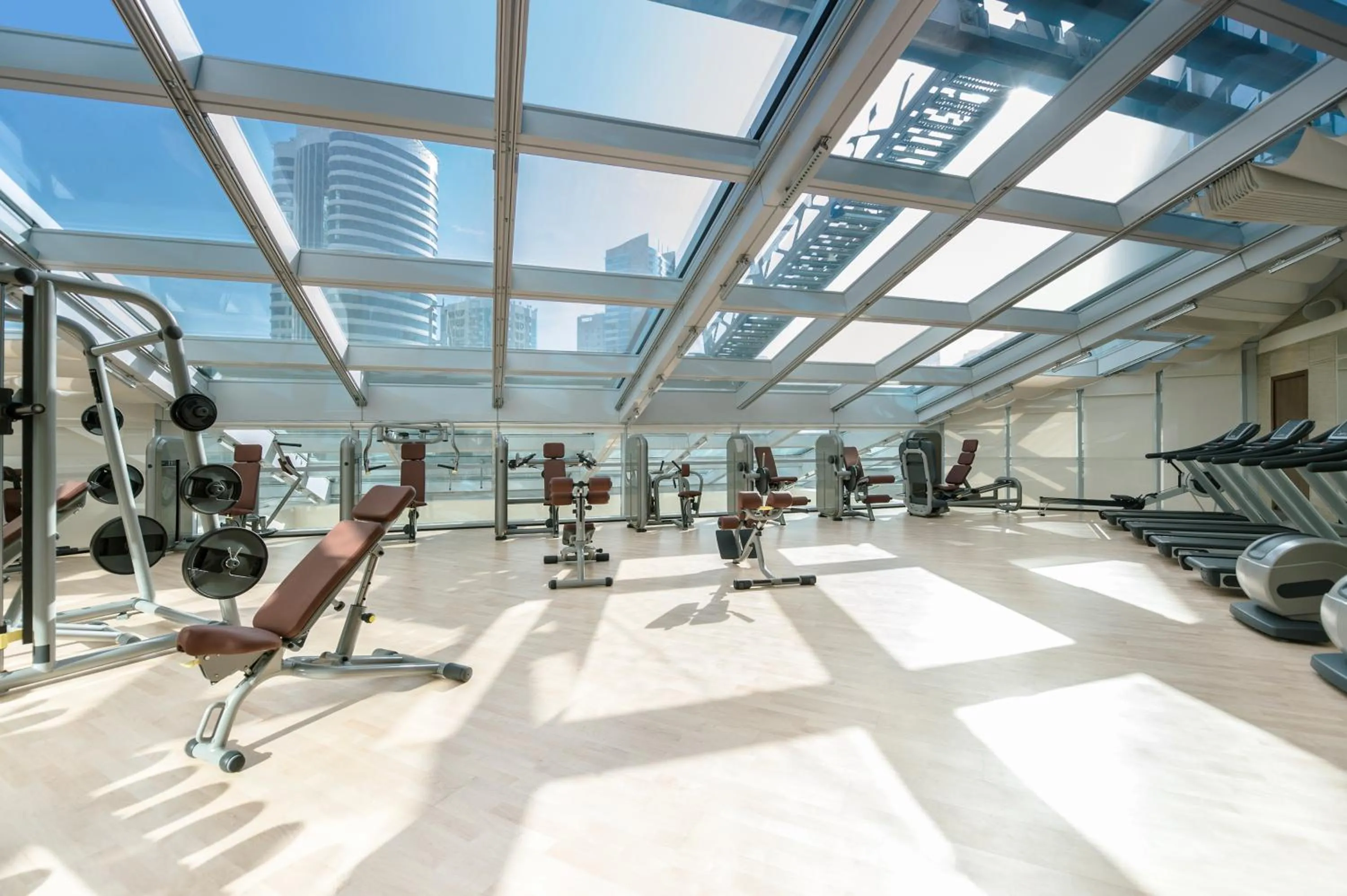 Fitness centre/facilities in Aparthotel Adagio Fujairah