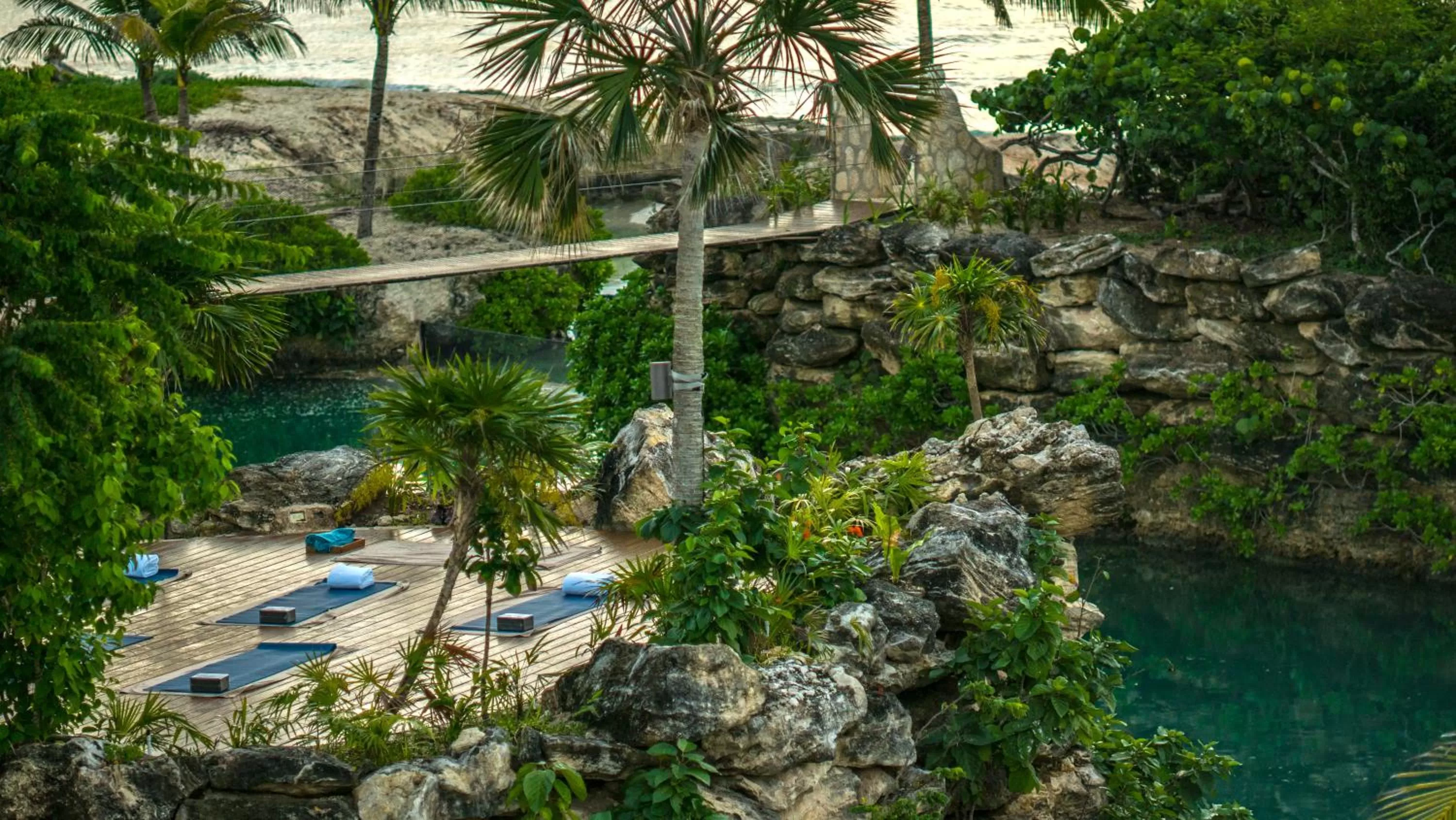 Natural landscape in Hotel Xcaret Mexico All Parks All Fun Inclusive