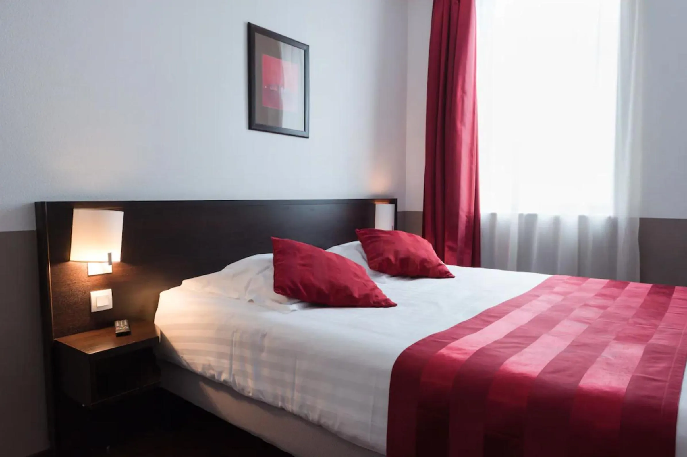 Bed in Appart'City Classic Lyon Part-Dieu