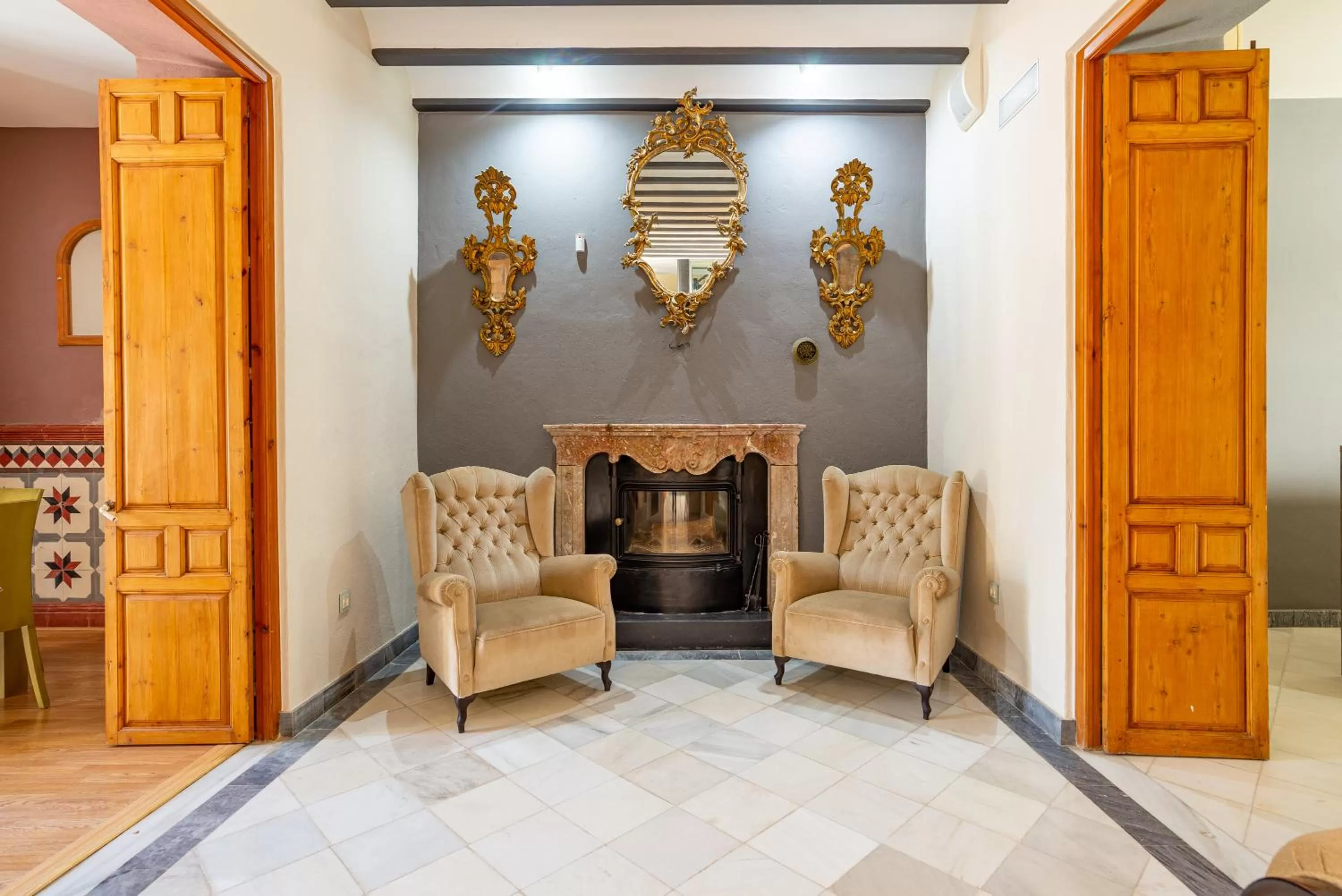 Living room in Hotel Albaicín