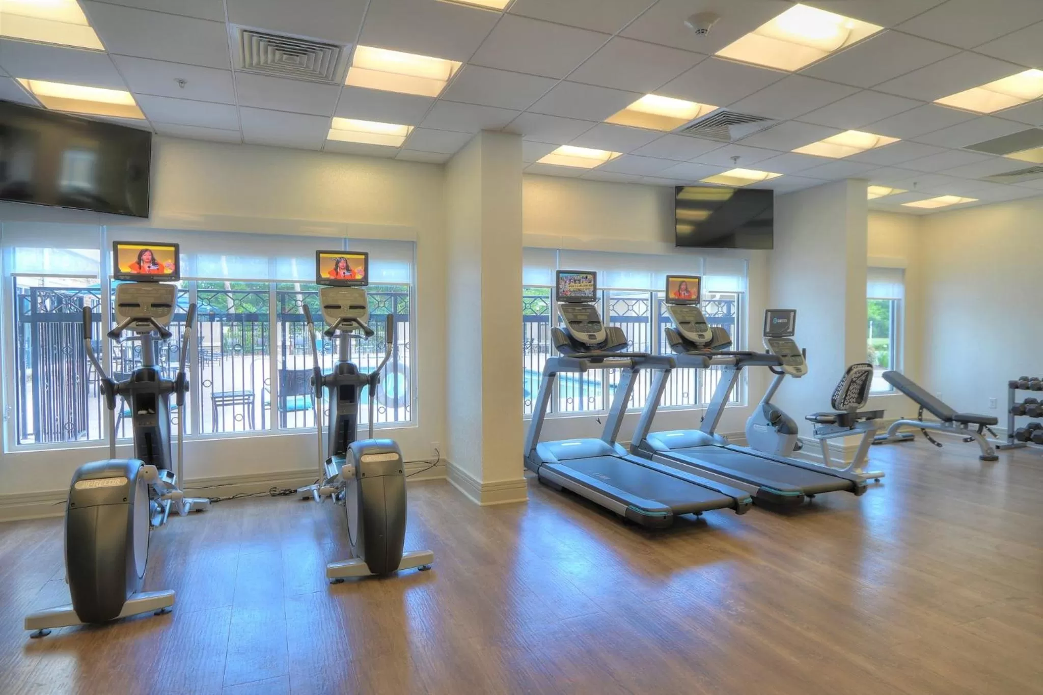 Fitness centre/facilities in Holiday Inn Express Hotel & Suites Mobile Saraland by IHG