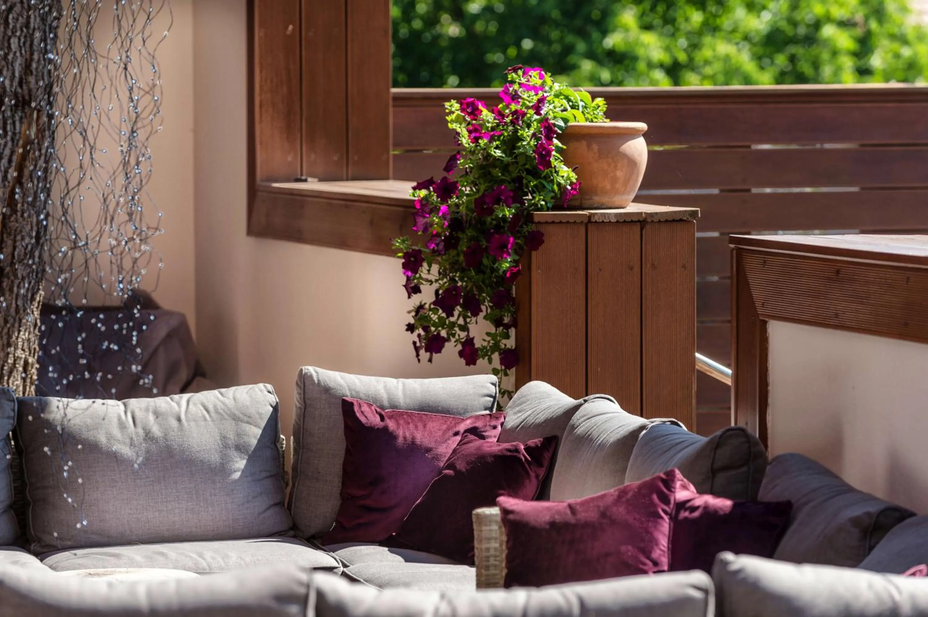 Balcony/Terrace in Hotel Tirolensis