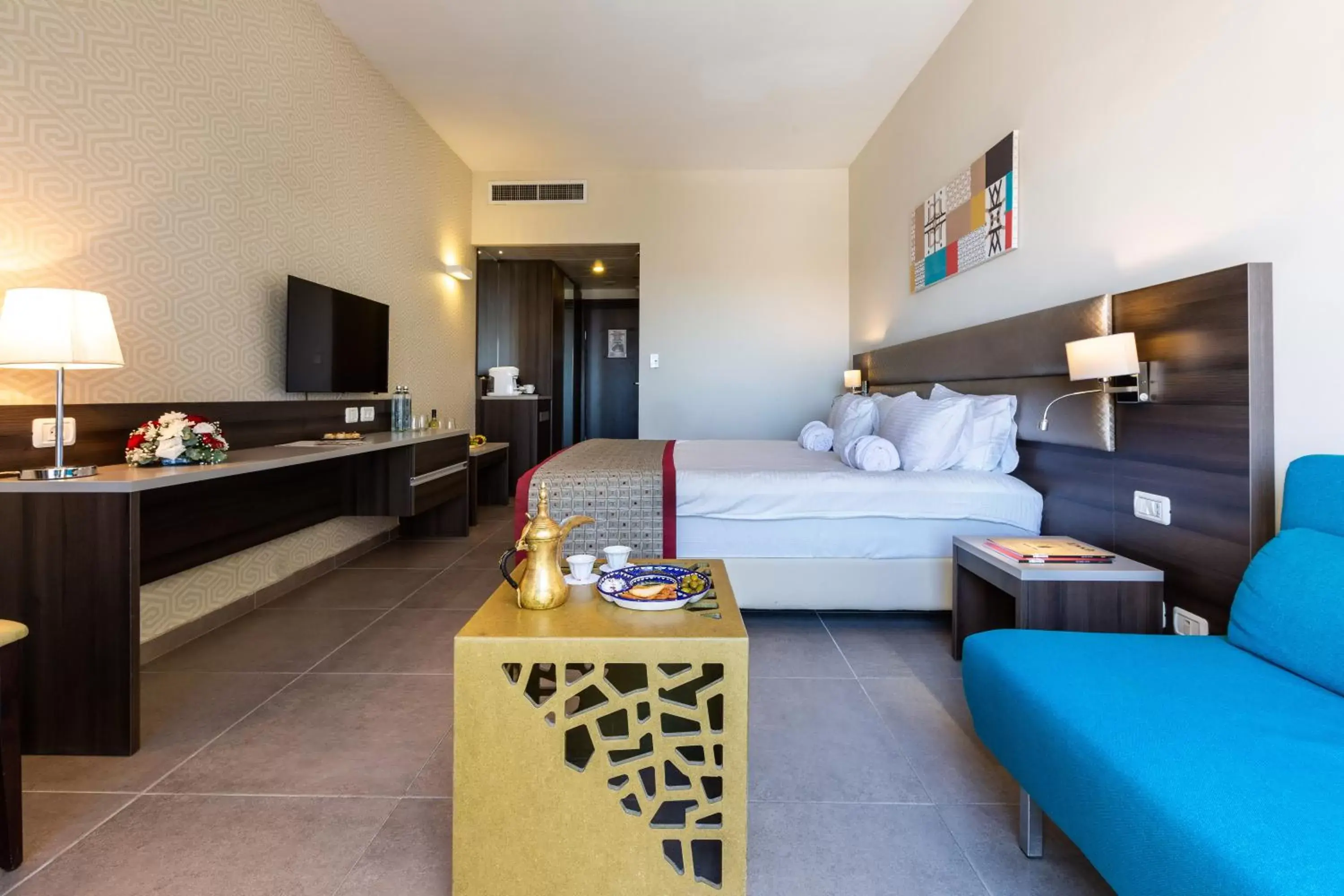 Deluxe room with Balcony and Old City View - single occupancy in Ramada Olivie Nazareth Deluxe room with Balcony and Old City View - single occupancy in Ramada Olivie Nazareth