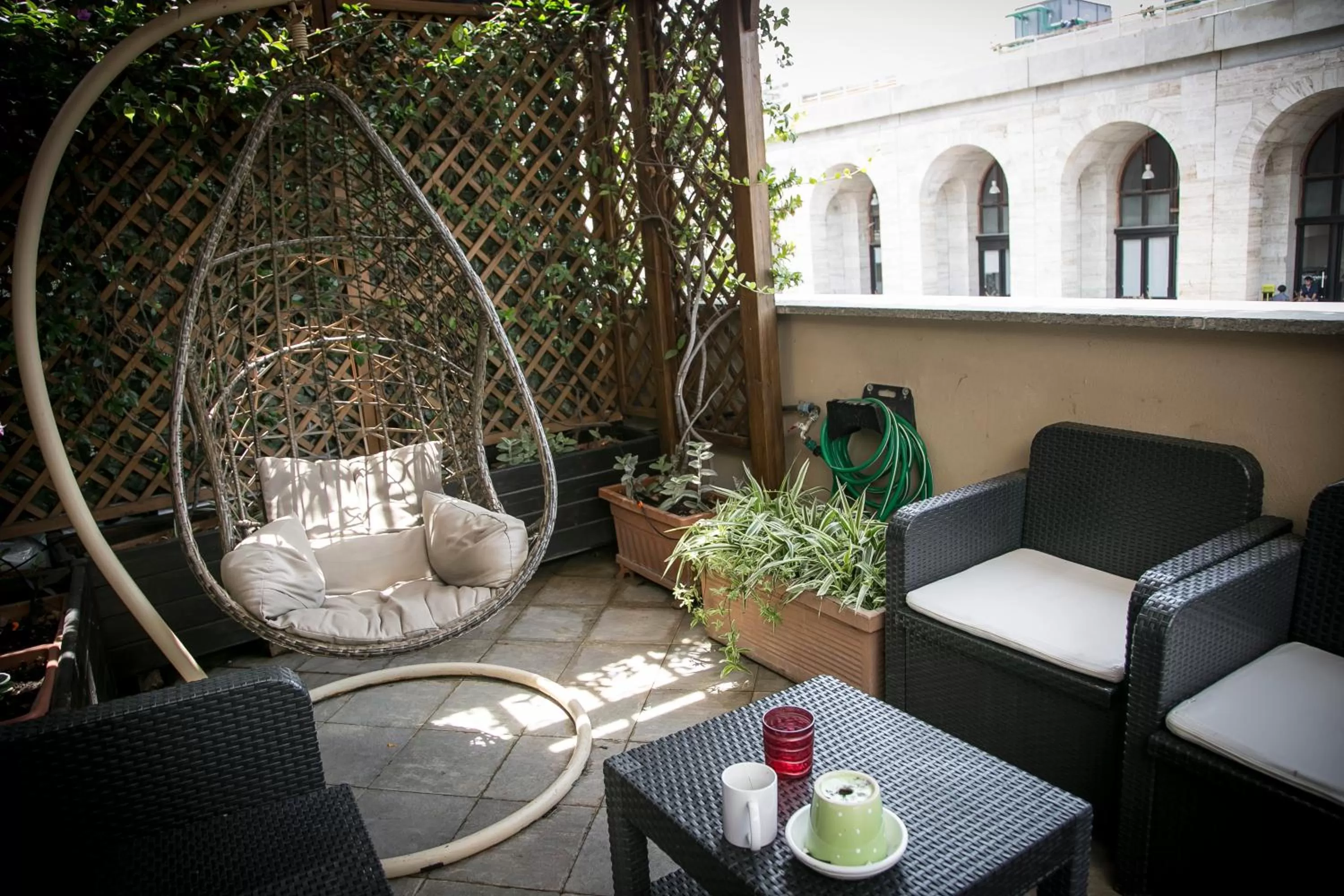 Balcony/Terrace in Hotel Aphrodite