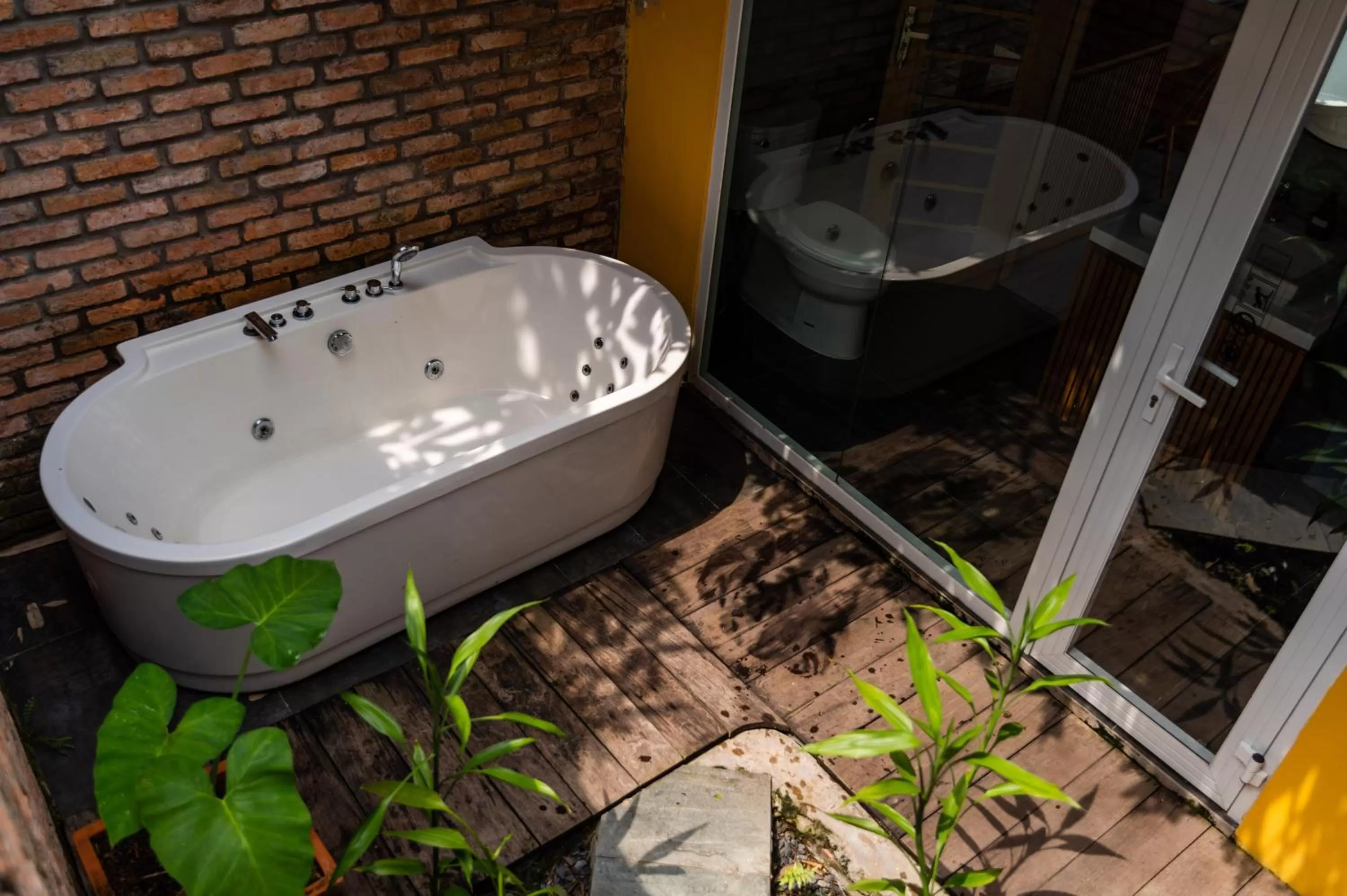 Bathroom in Binh Minh Eco Lodge