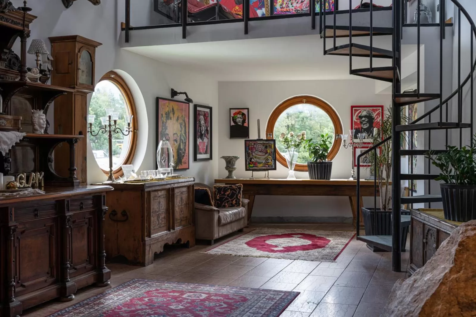 Lobby or reception in Hotel Restaurant Südrast Dreiländereck