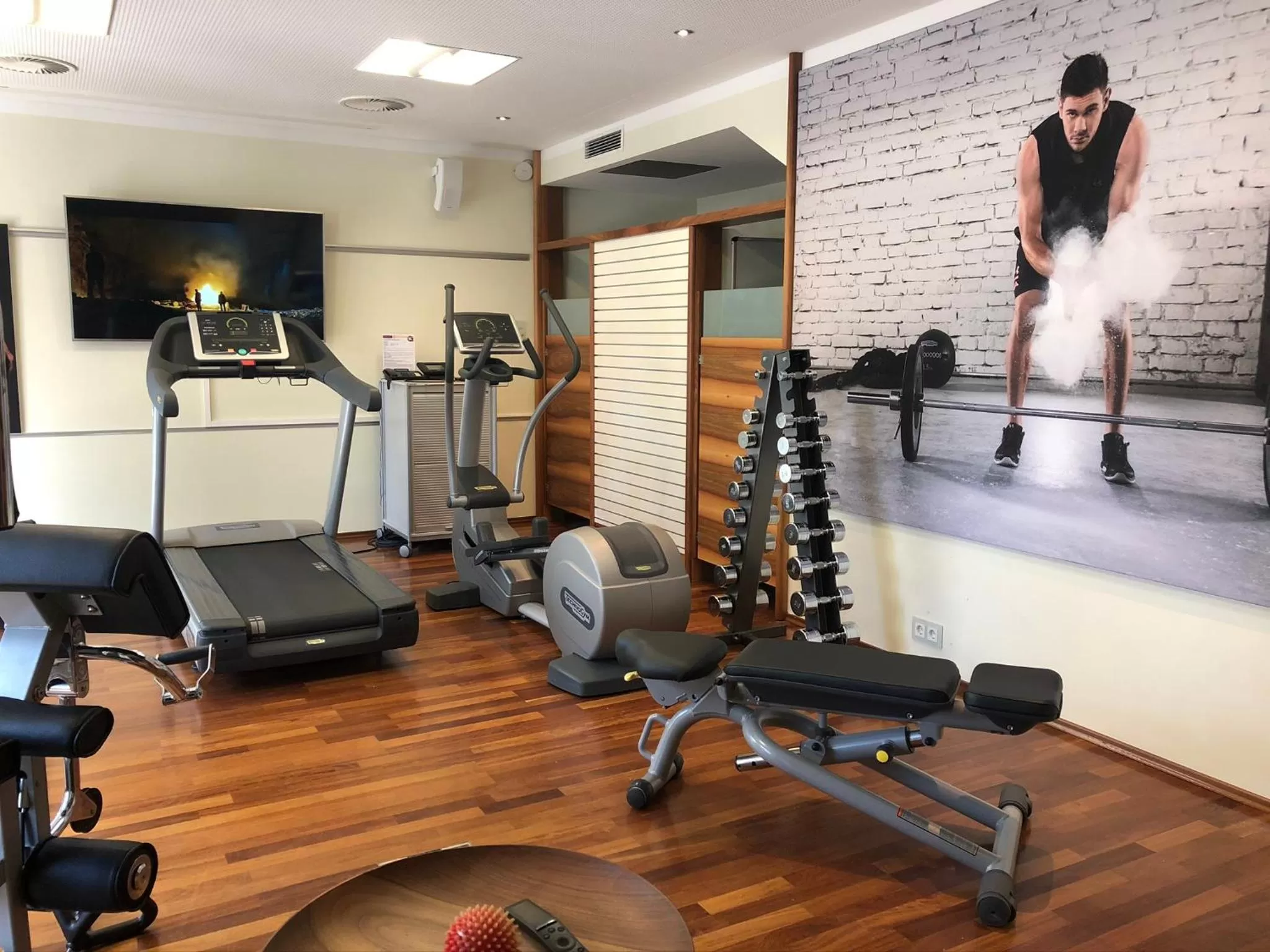 Fitness centre/facilities in Tinschert Hotel-Restaurant-Partyservice