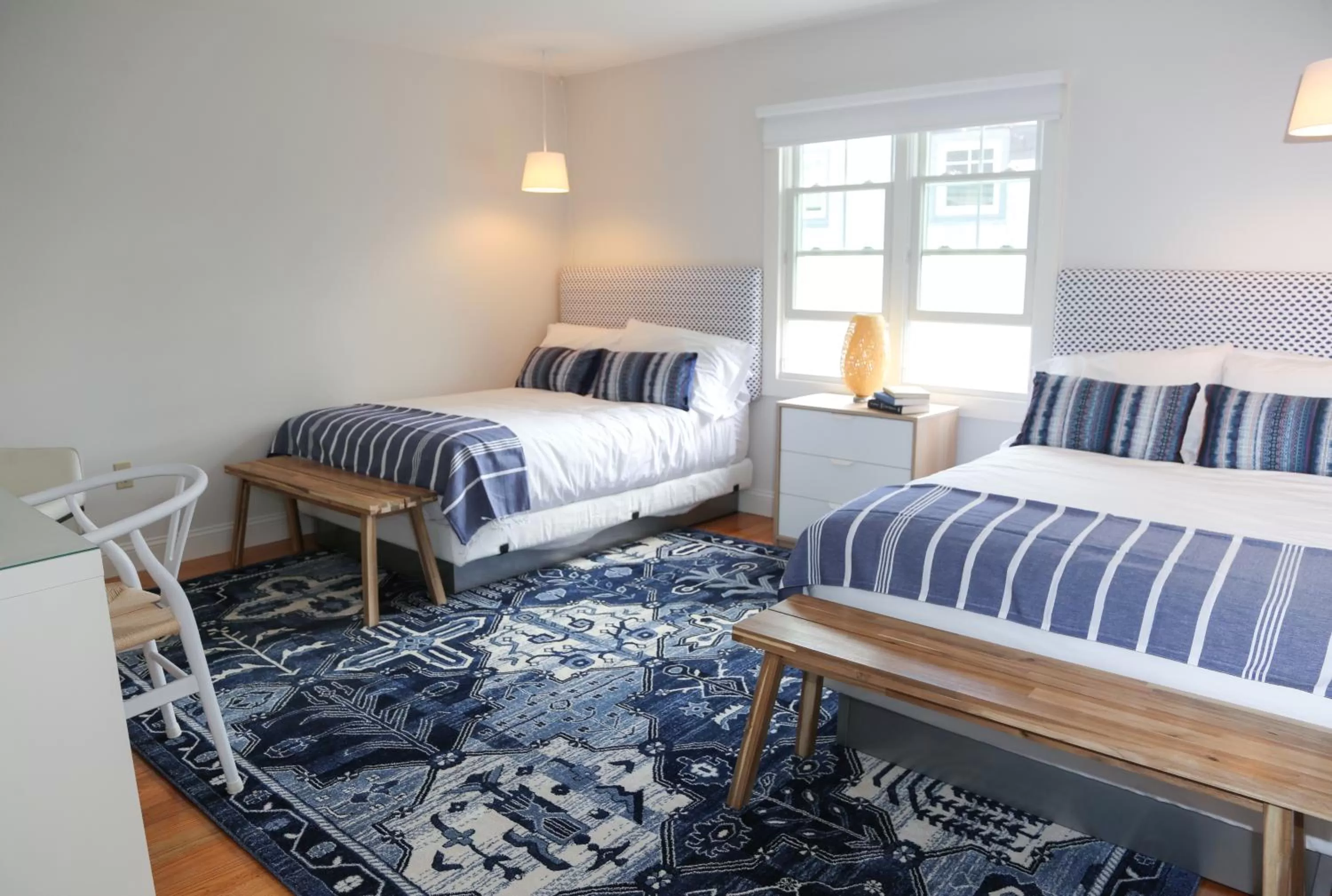 Bed in The Sea Breeze Inn