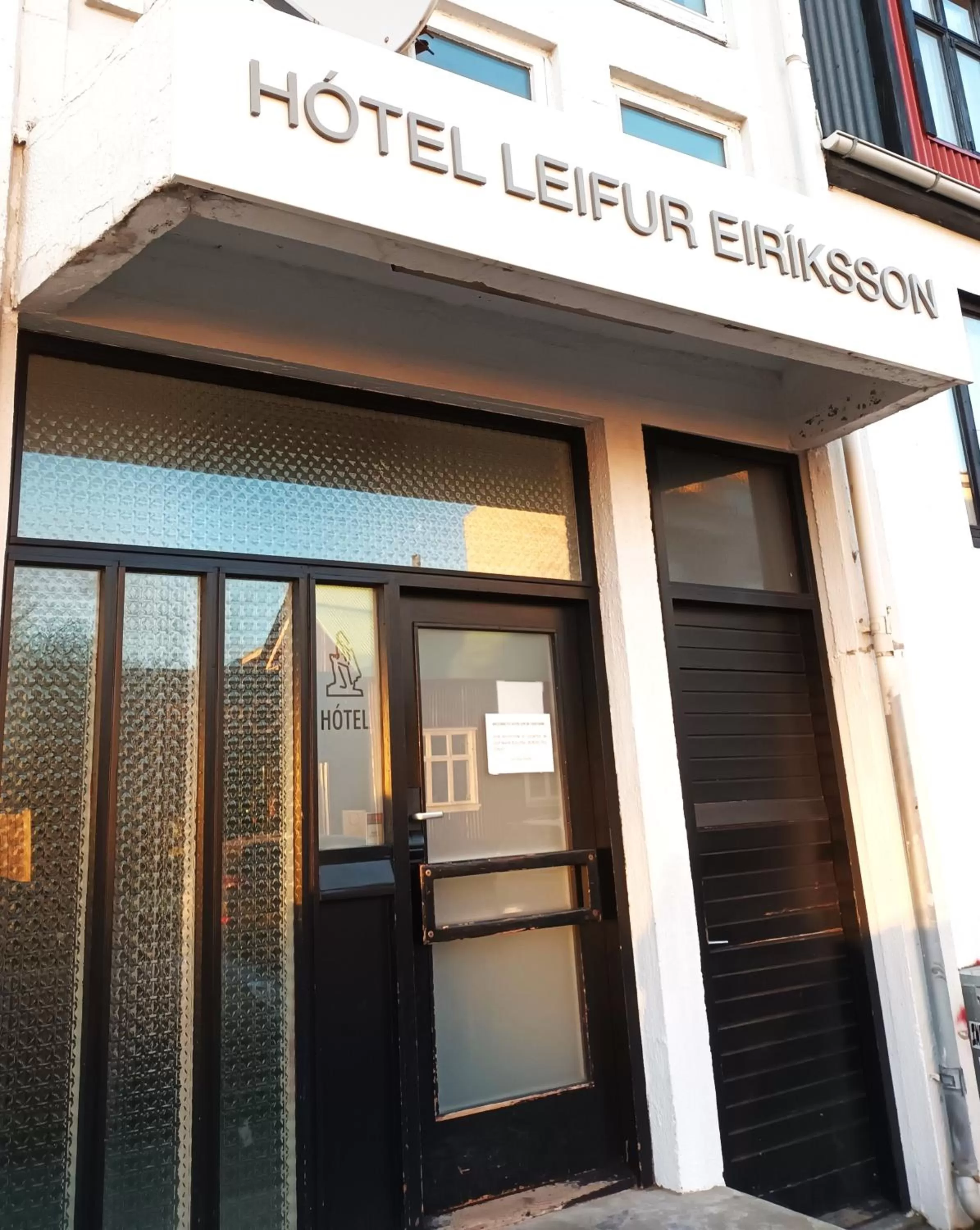 Property building in Hotel Leifur Eiriksson