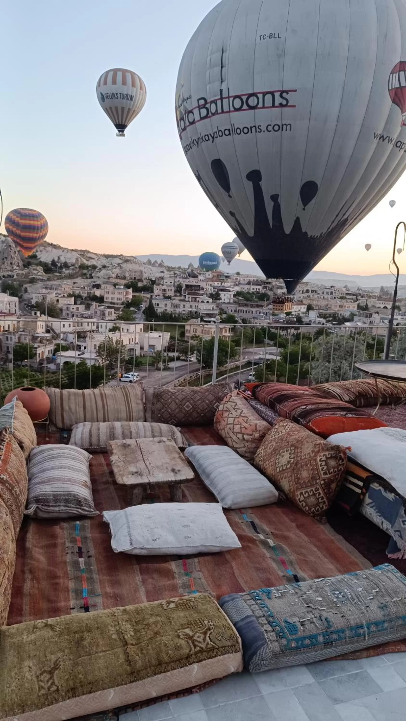 Natural landscape in Şah Saray Cave Suites Halal Hotel