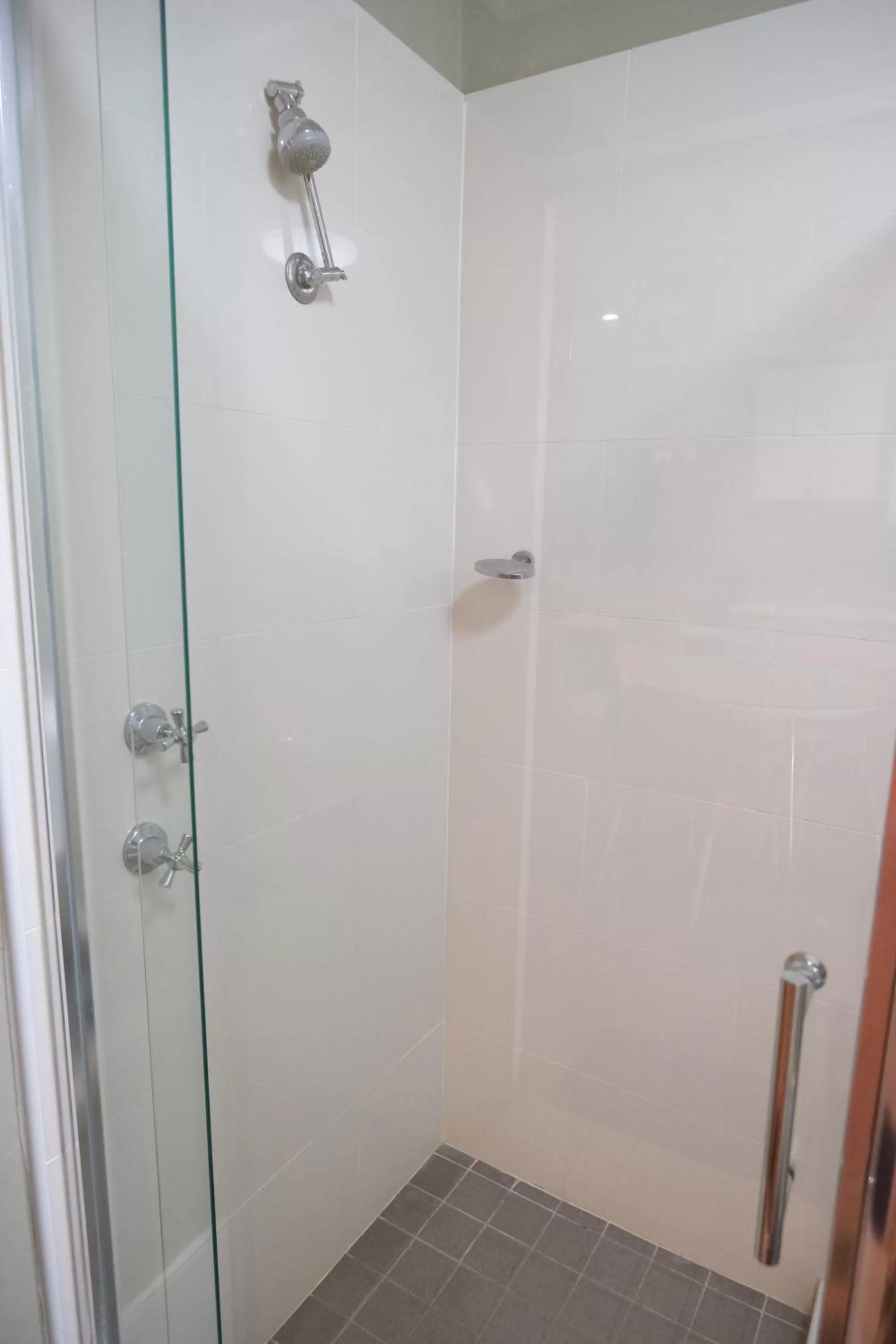 Shower in Sapphire Palms Motel