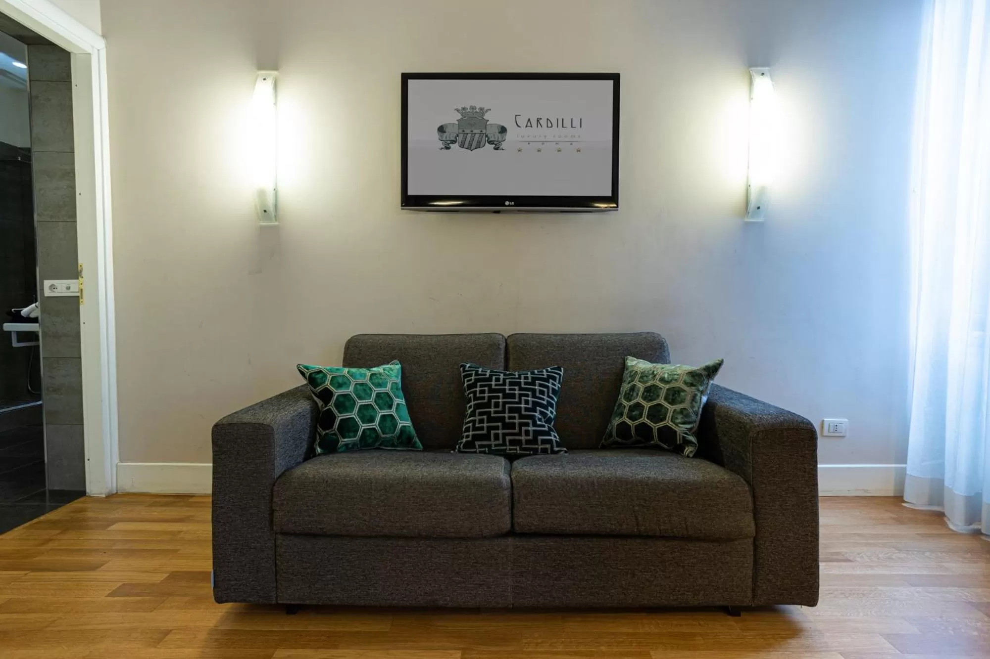 Living room in Cardilli Luxury Rooms