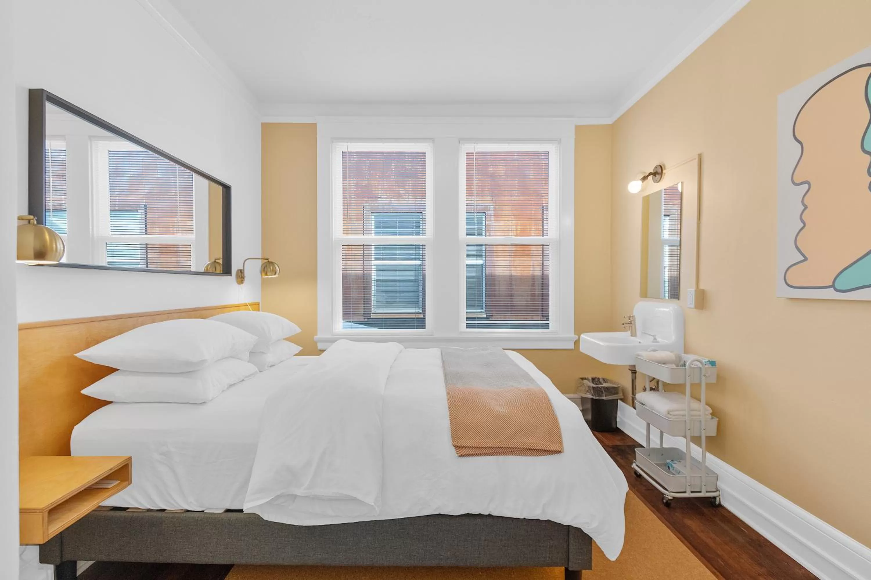 Bed in Norblad Hotel