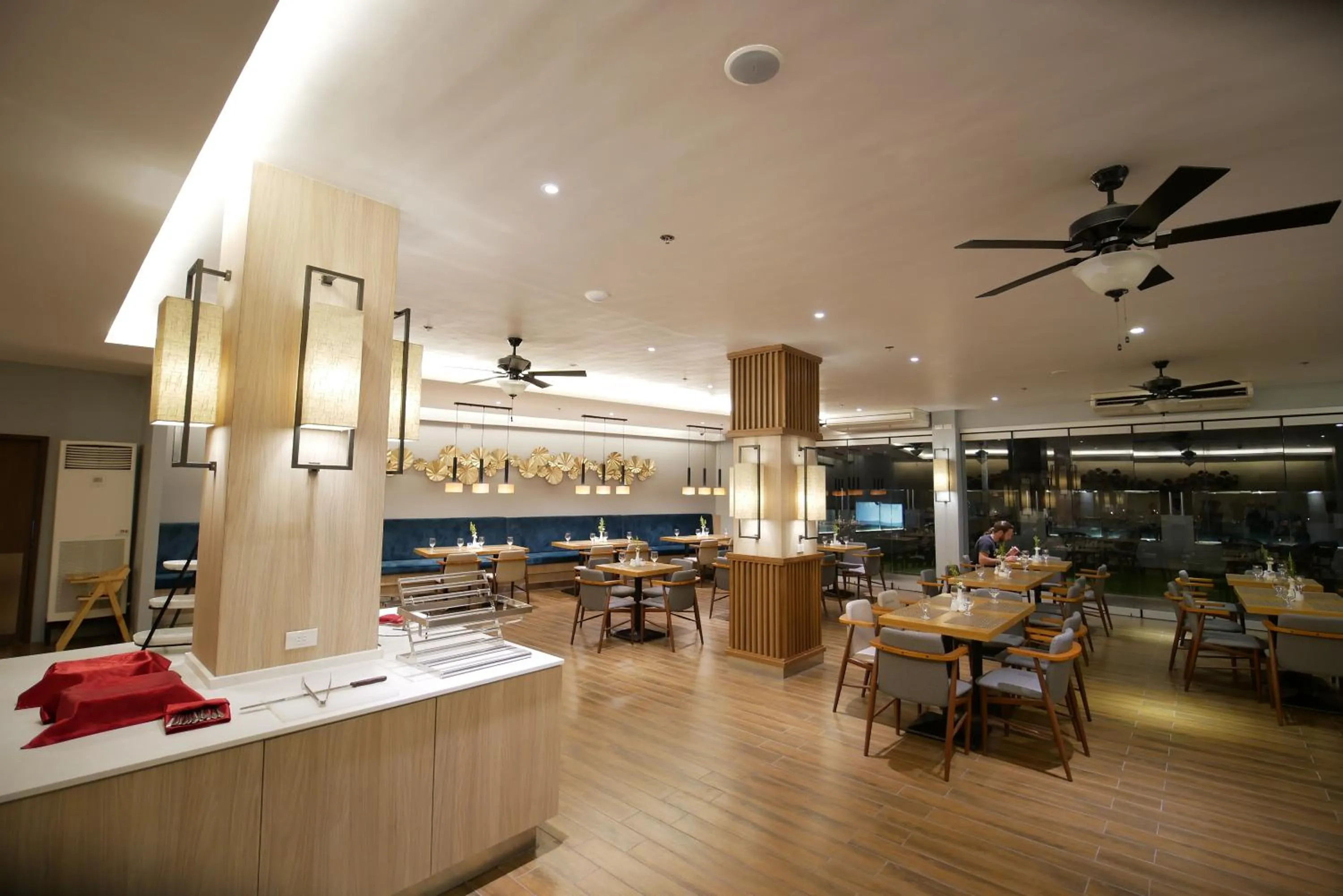 Breakfast in Blue Lotus Hotel