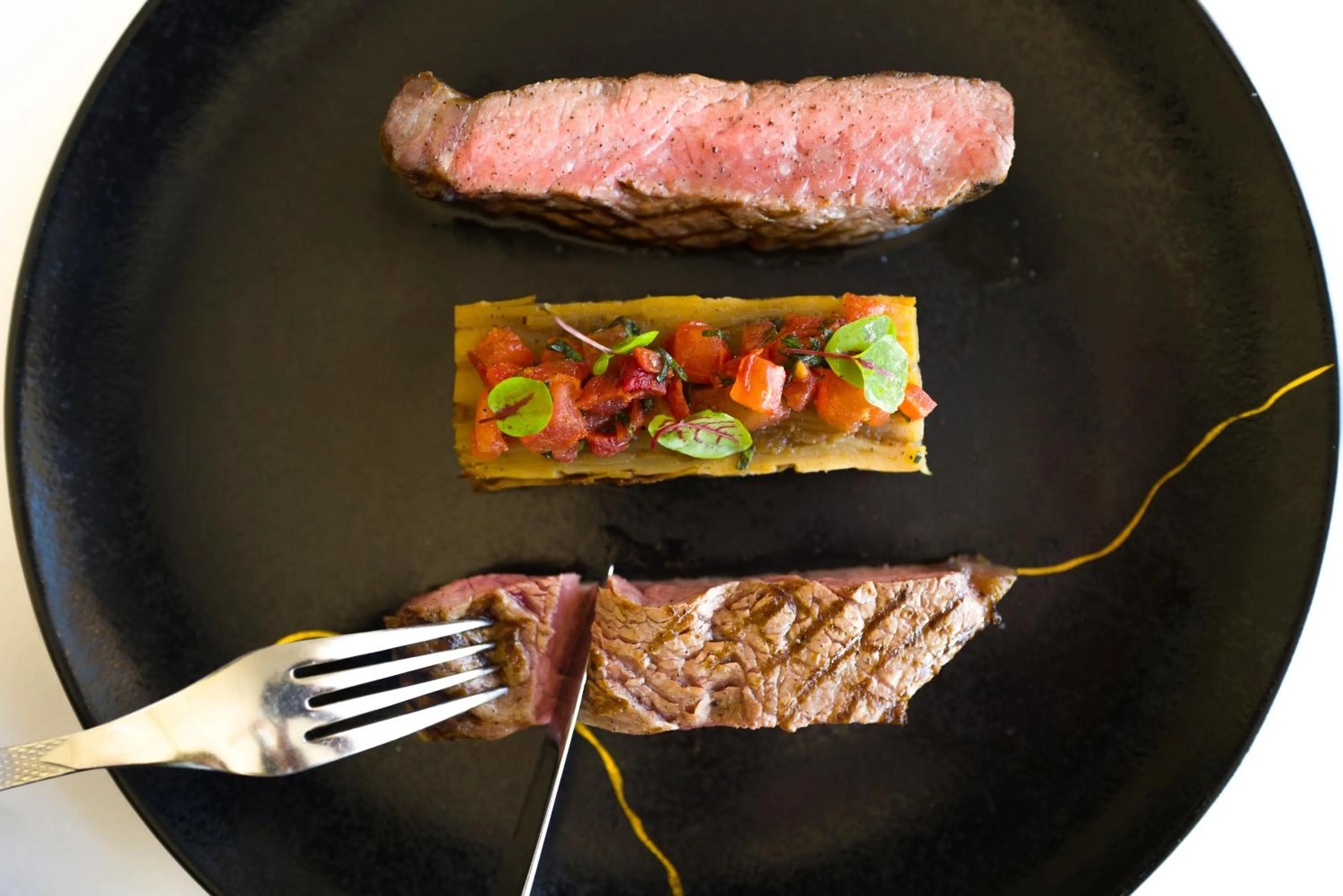 Food close-up in Villa Florentine, A Beauvallon Hotel & Spa