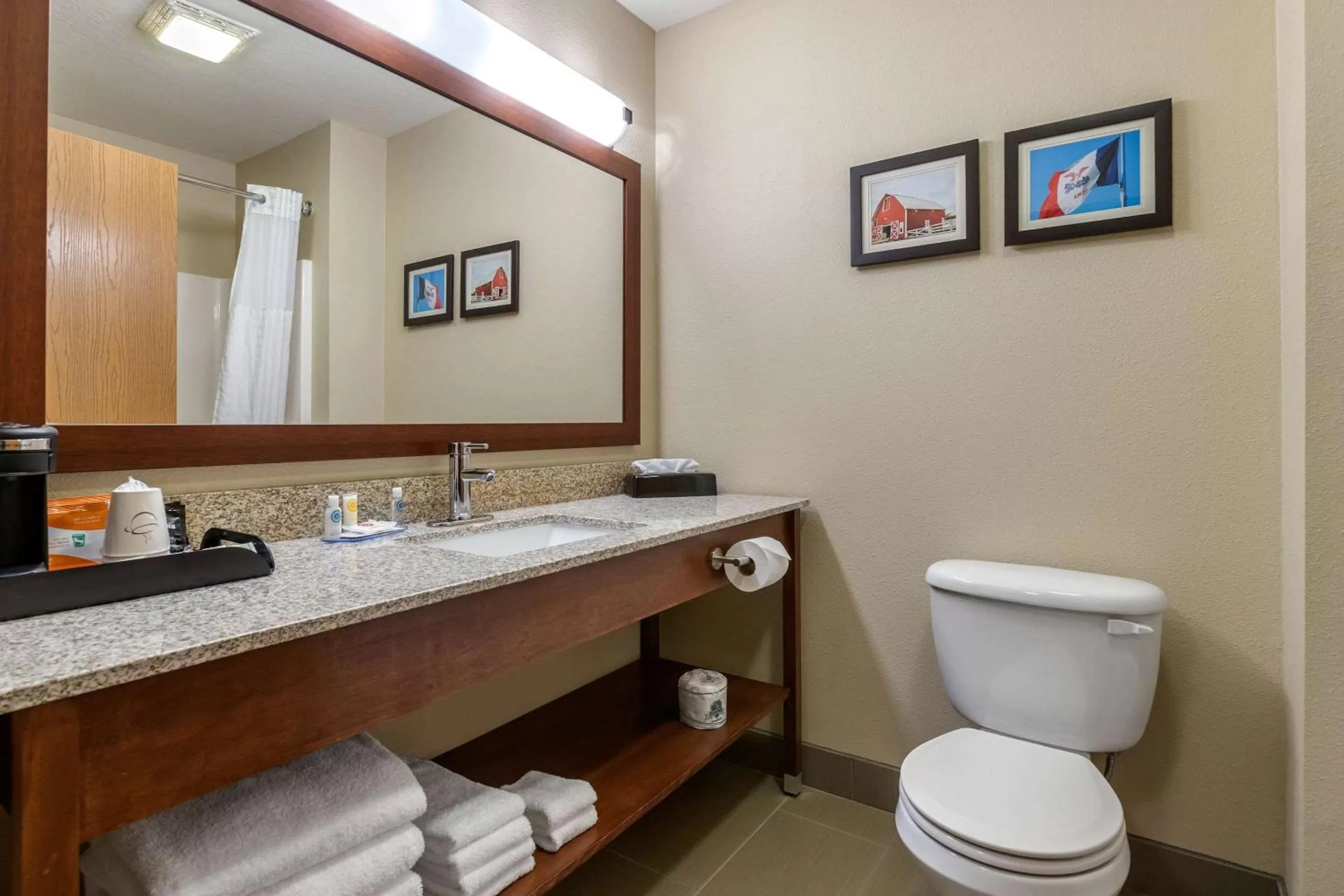 Bathroom in Comfort Inn Story City