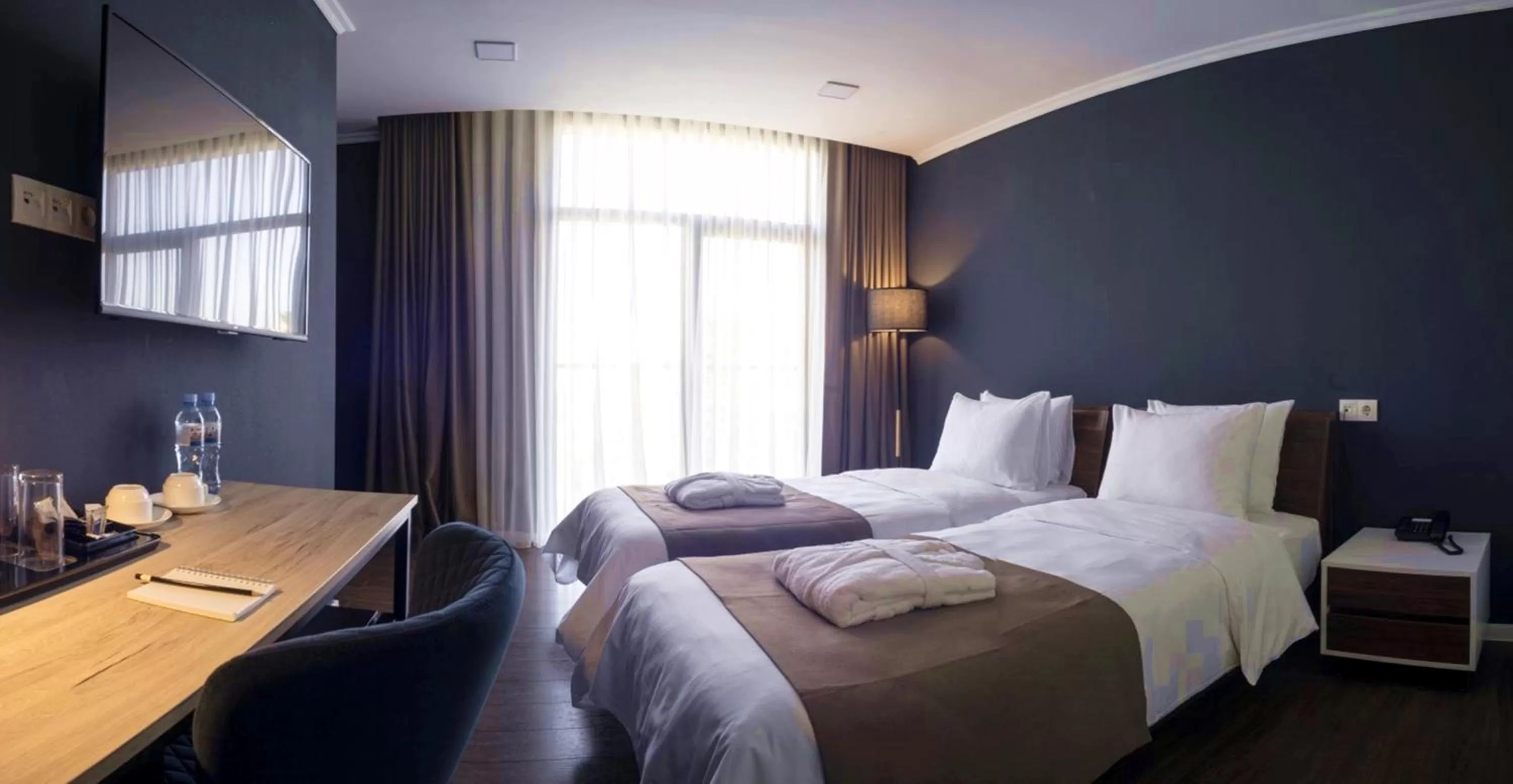 Bed in Bricks Hotel Tbilisi