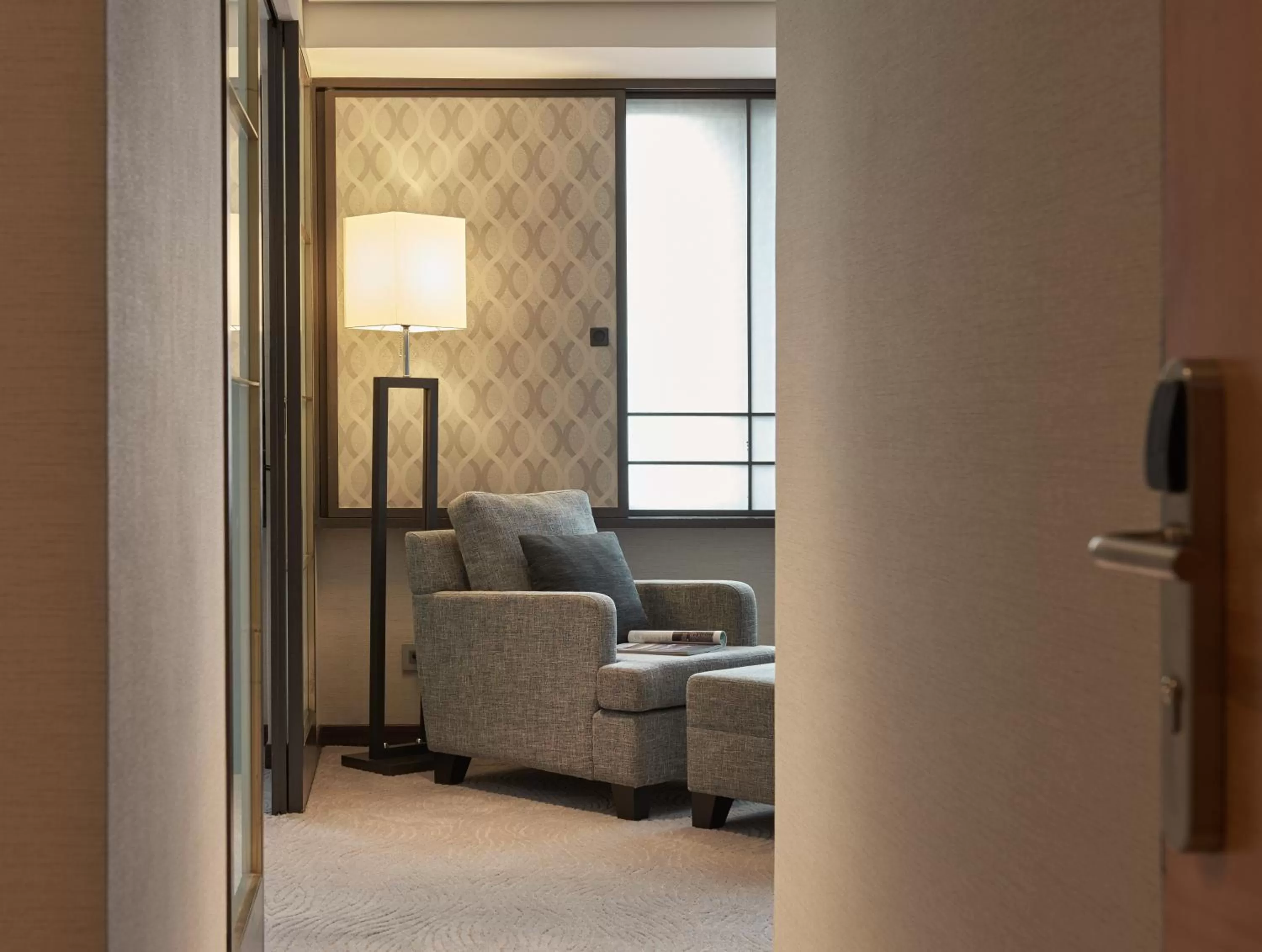 Decorative detail in Royal Inn Taipei Nanxi - MRT Zhongshan Station