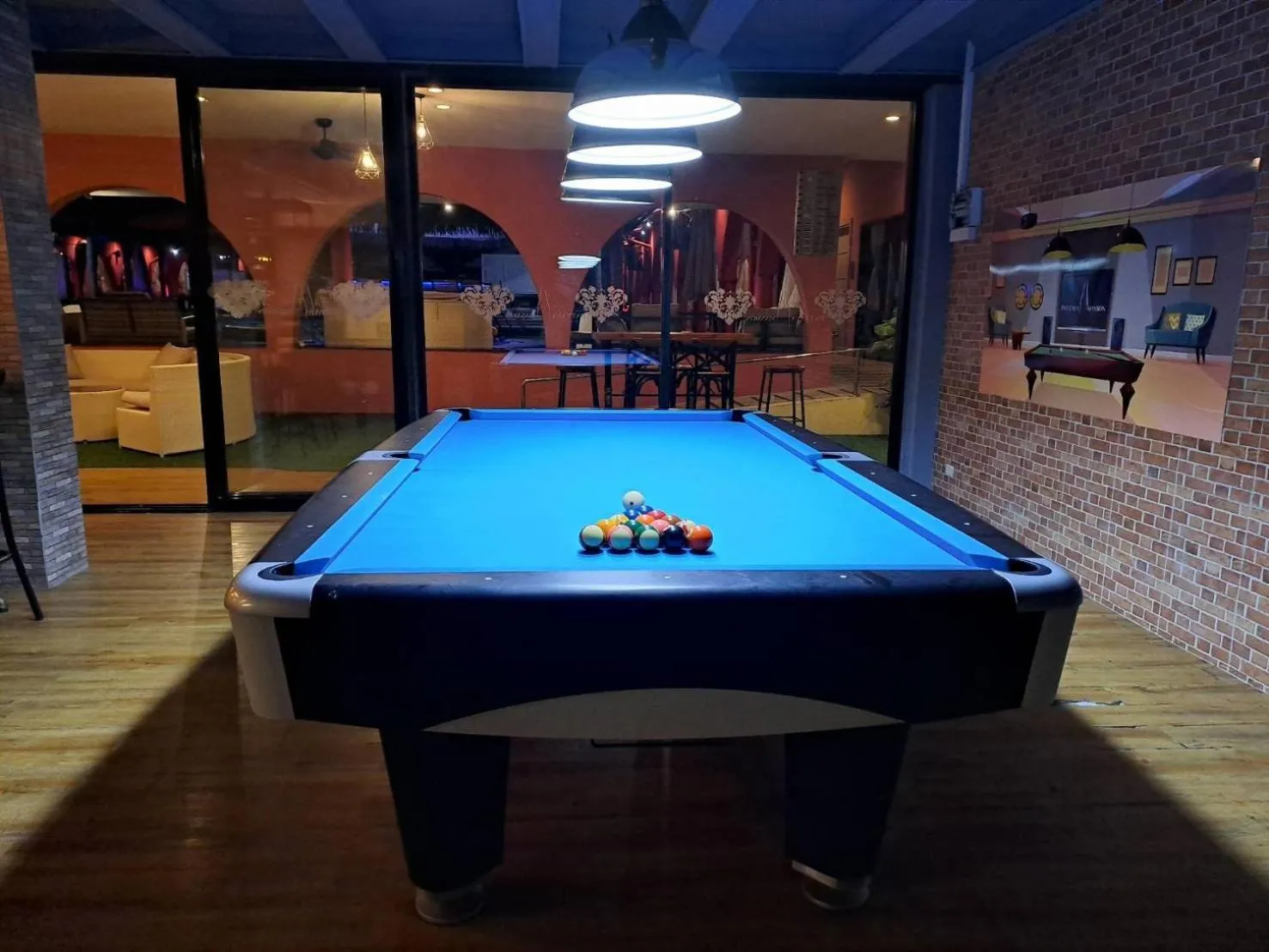 Property building, Billiards in PM Lake Mabprachan Pattaya