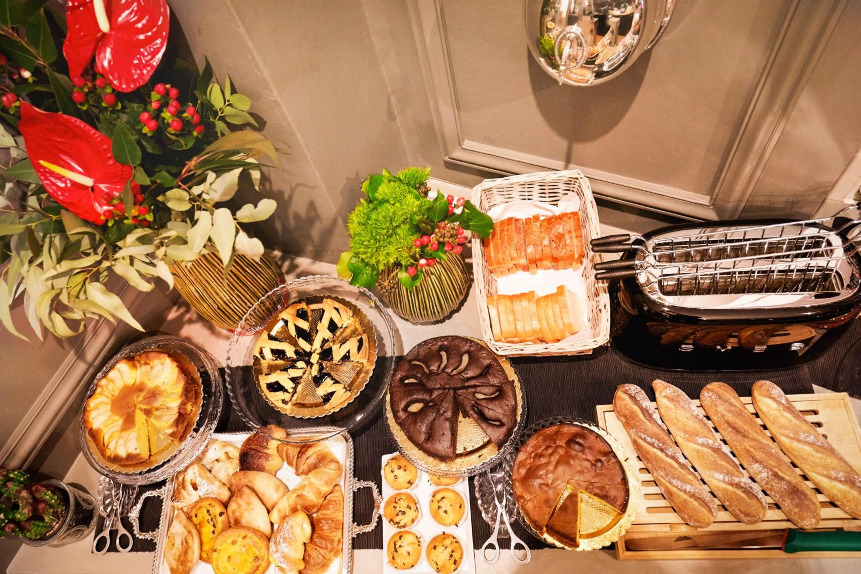 Food in Boutique Hotel Hugo