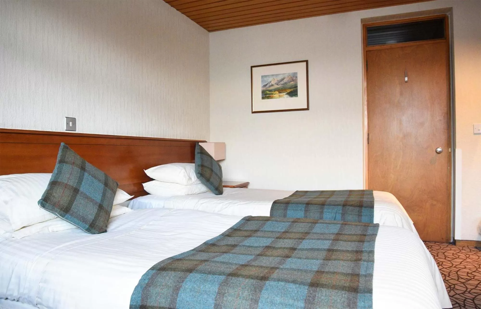 Bed in The Royal Hotel