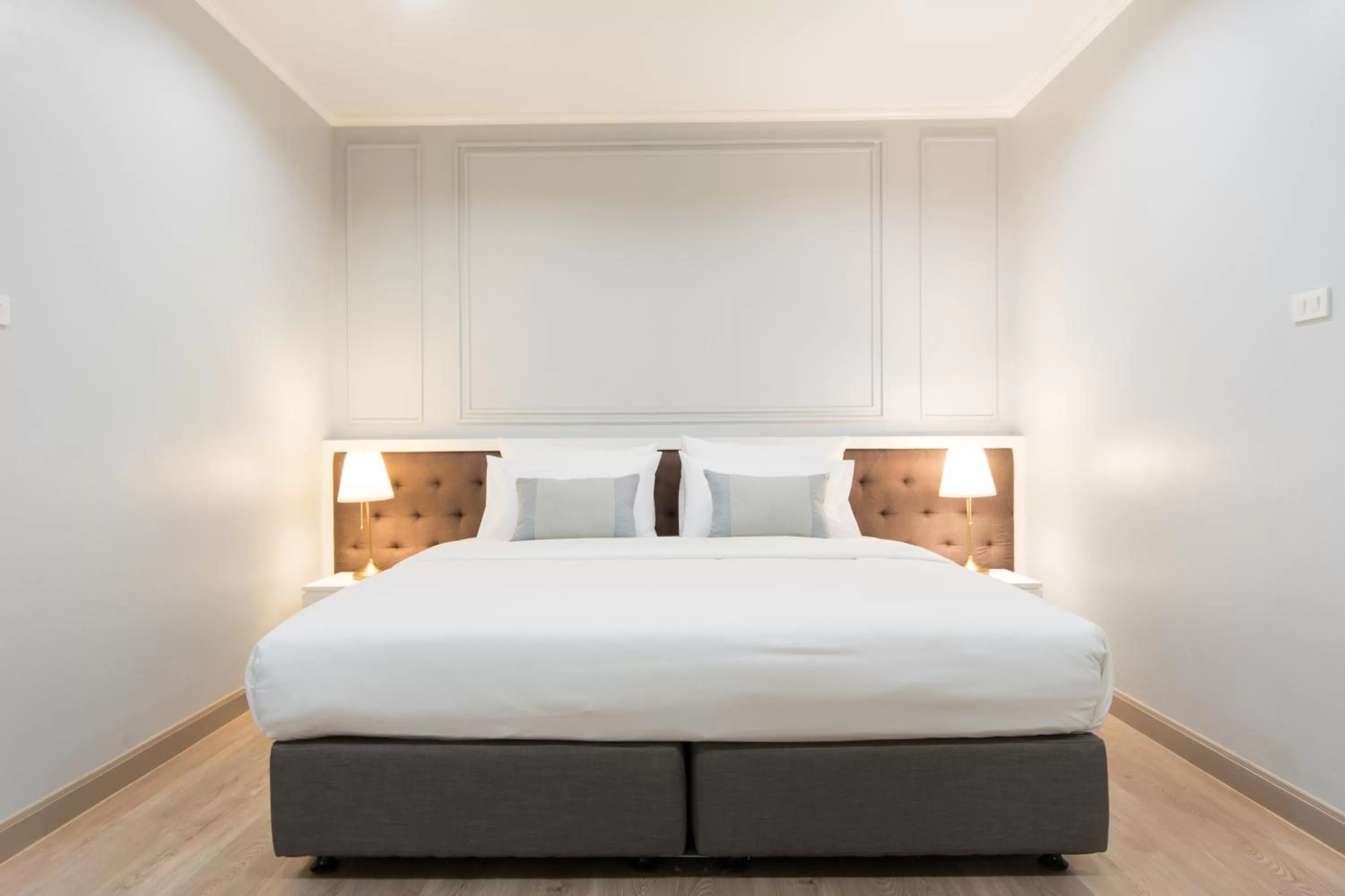 Bed in Jasmine Resort Sriracha