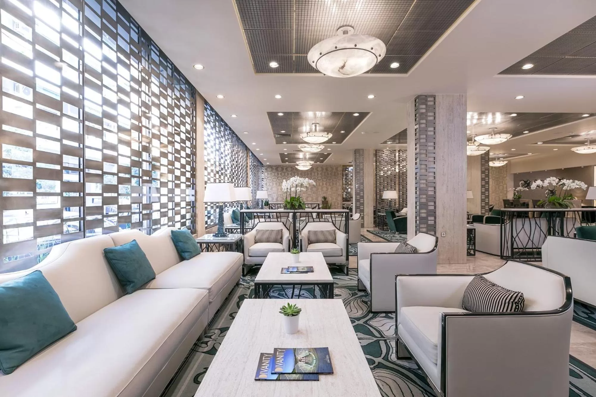 Living room in Divani Palace Acropolis