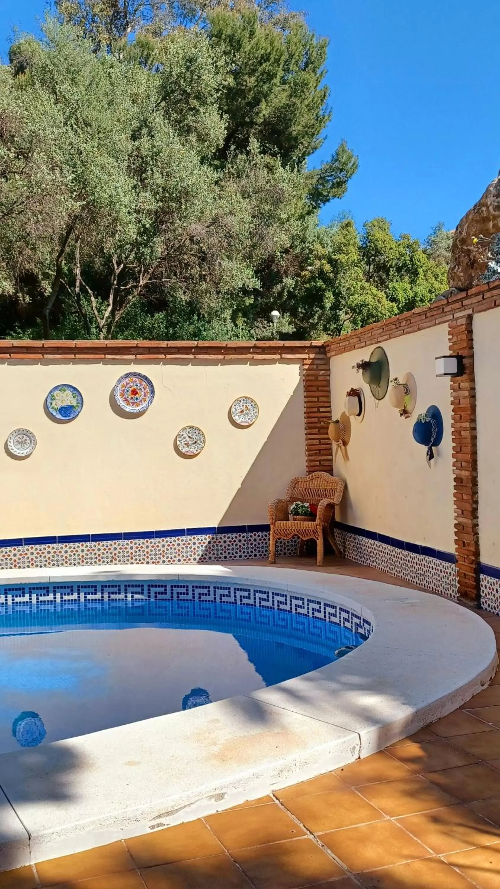 Swimming pool in Maravilloso Guesthouse