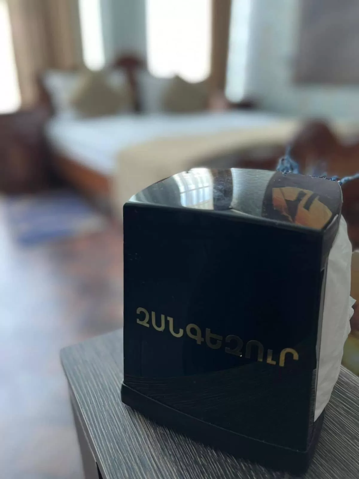 Bed in Zangezur Hotel