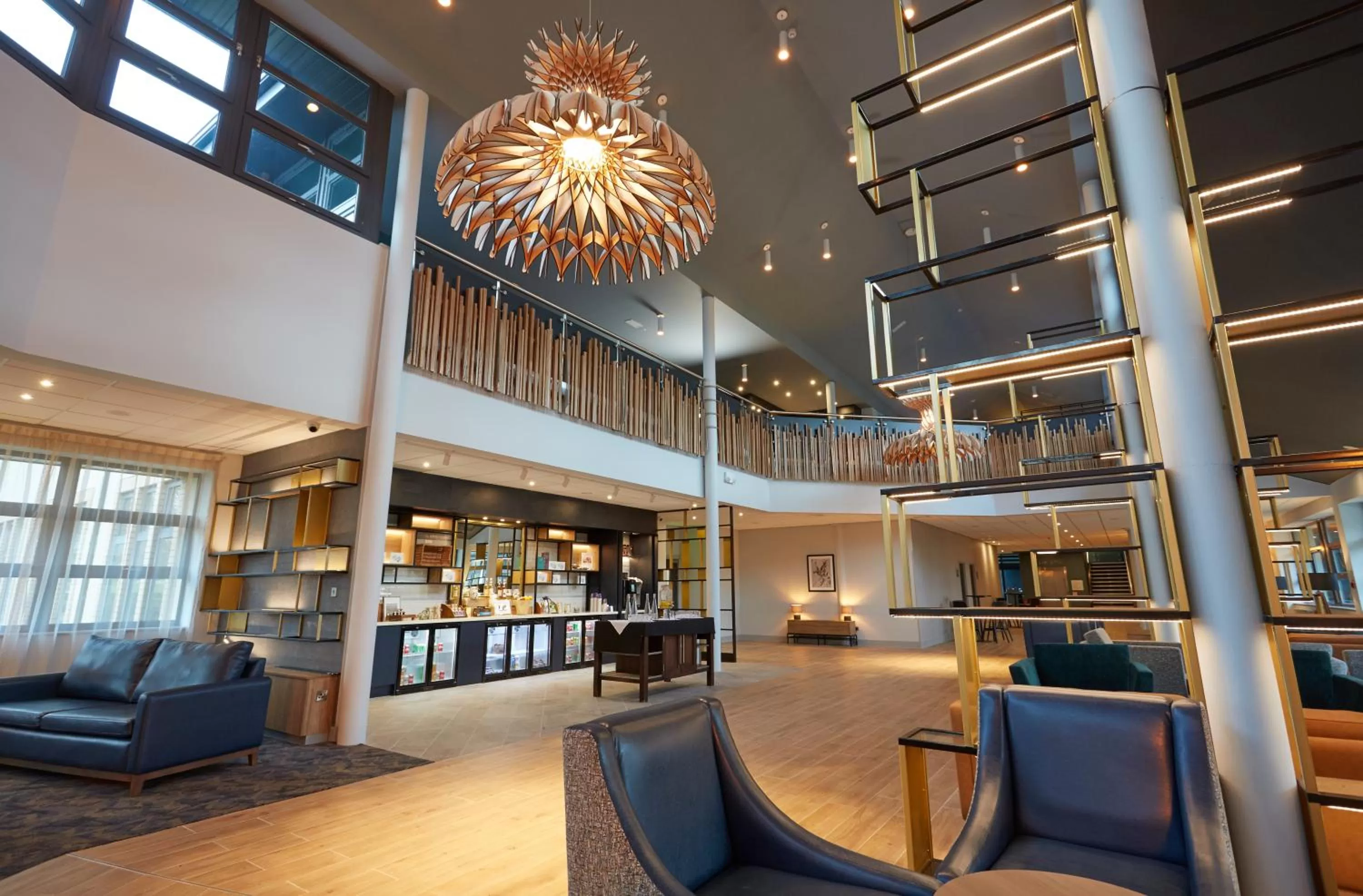 Lobby or reception in Wychwood Park Hotel and Golf Club