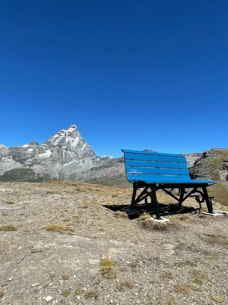 Mountain view in Hotel Dama Bianca