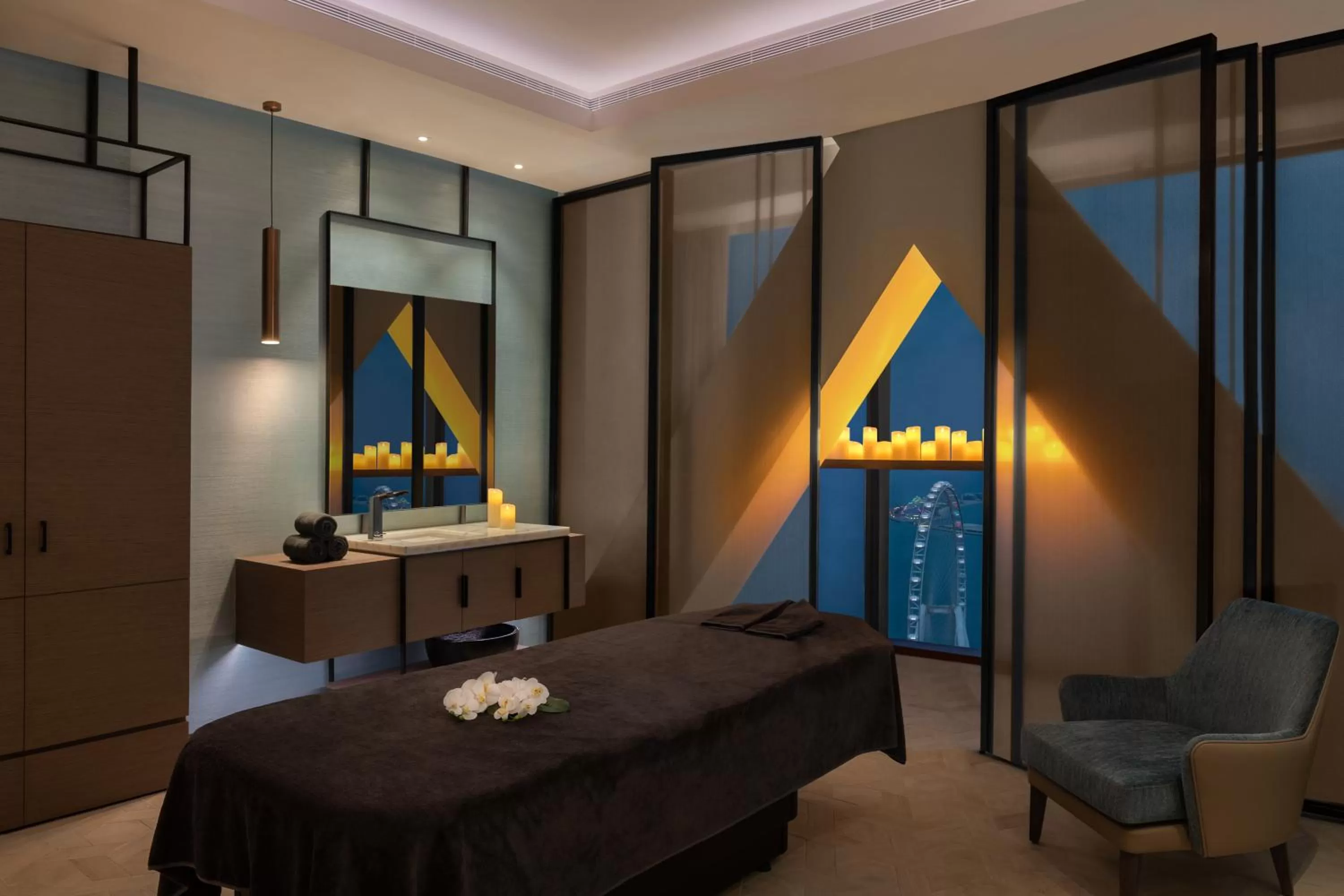 Spa and wellness centre/facilities, Bed in Address Beach Resort