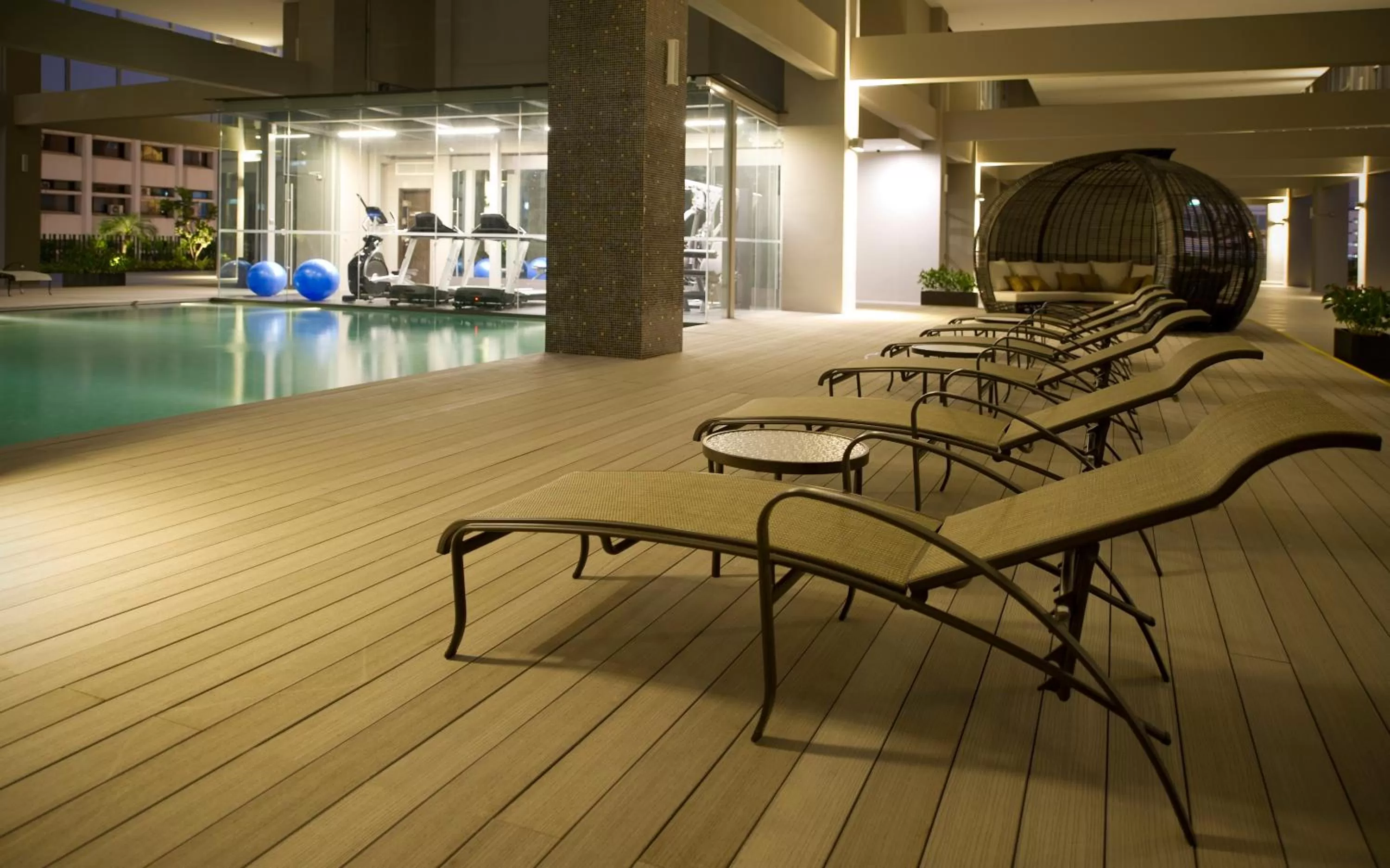 Swimming pool in V Hotel Lavender