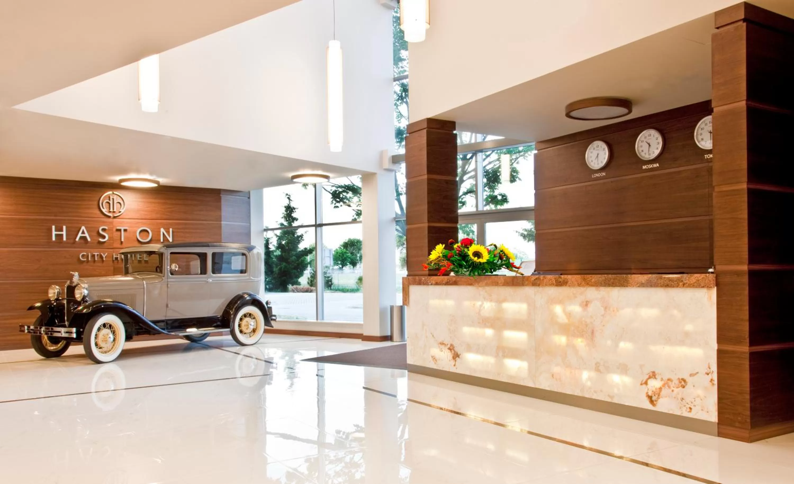 Lobby or reception in Haston City Hotel