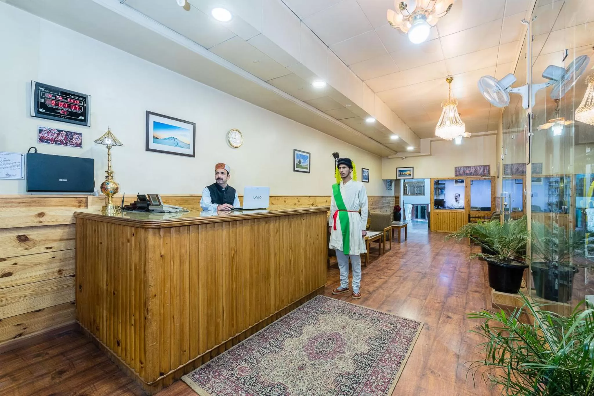 Staff in Hotel Kullu Valley