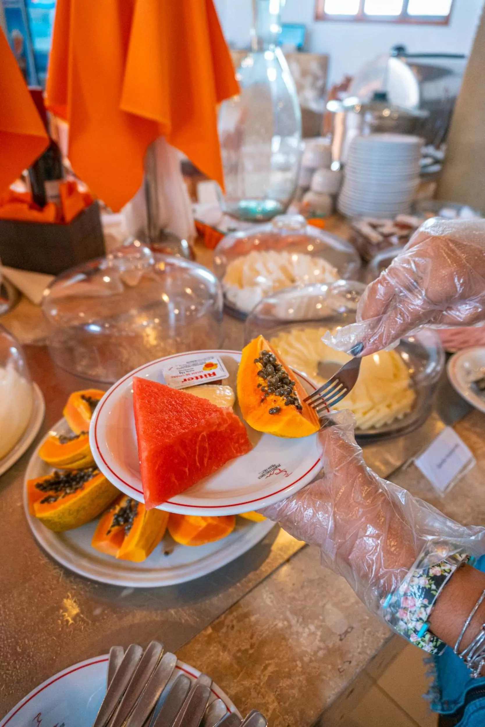 Food in Porto das Naus Praia Hotel