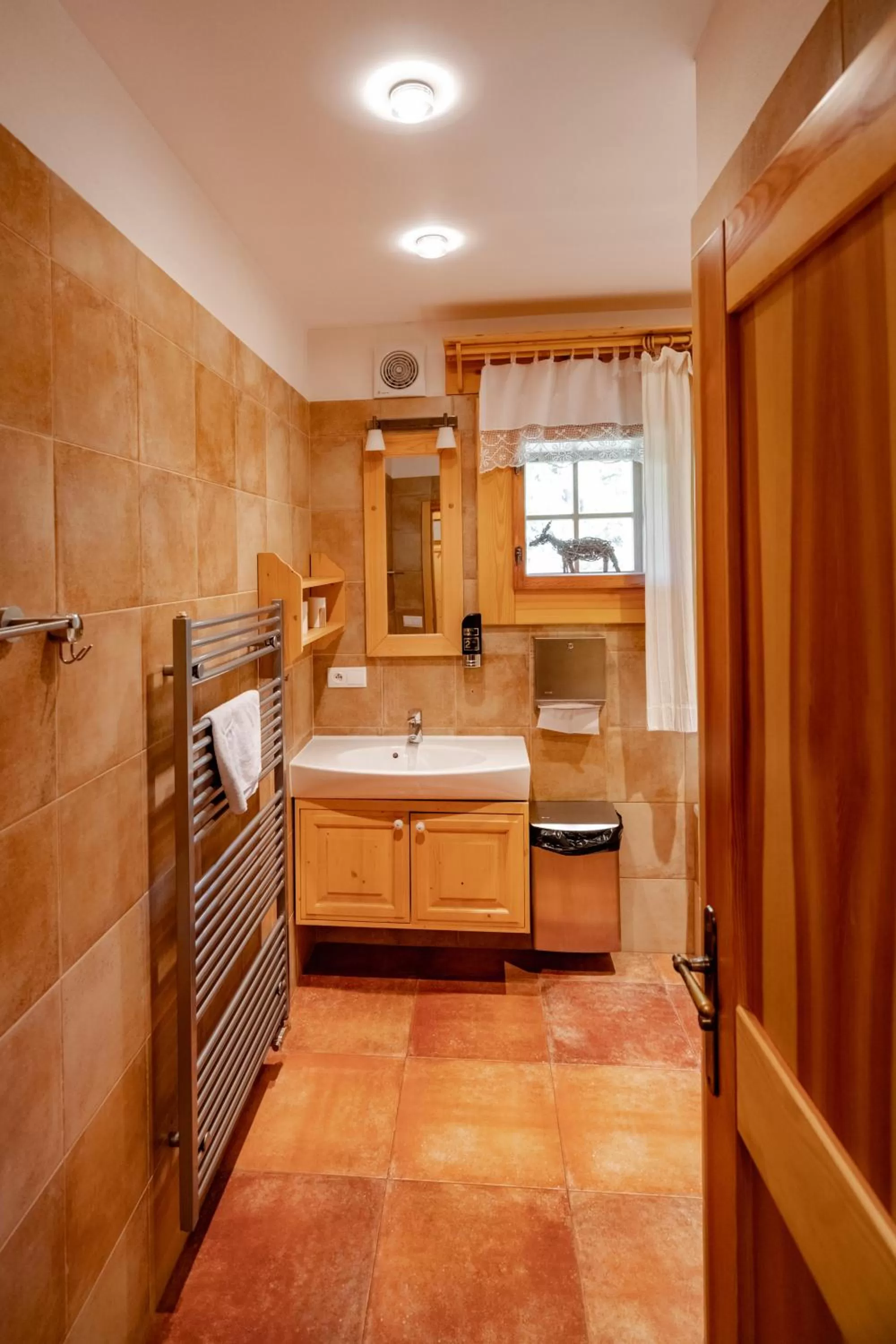 Bed in Valašské chalupy Resort