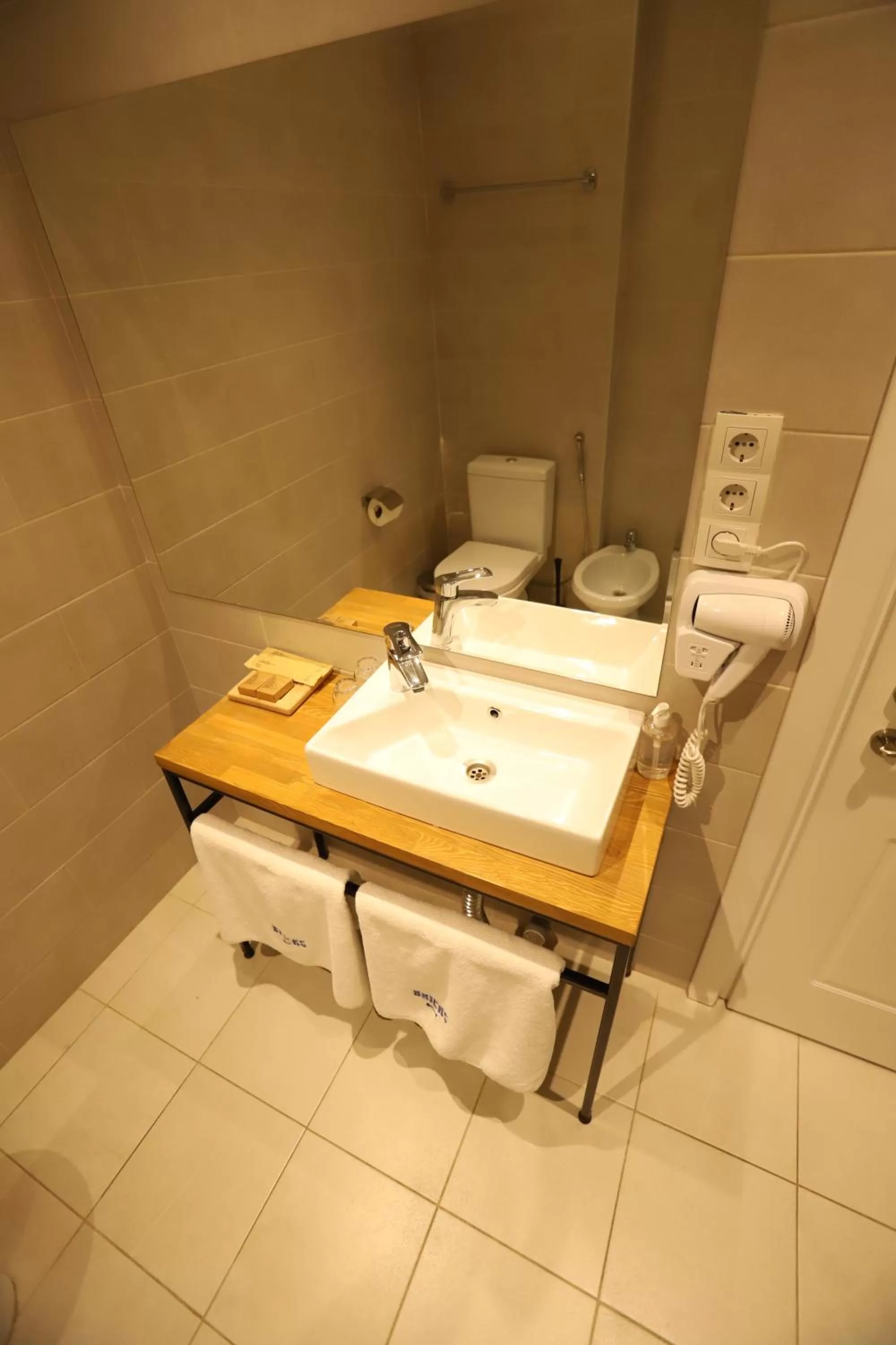 Bathroom in Bricks Hotel Tbilisi