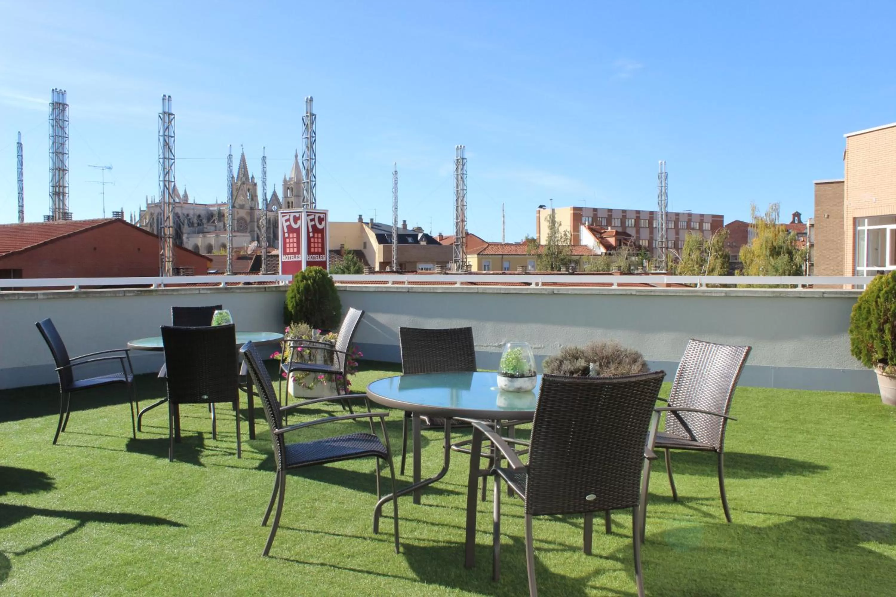 Patio in FC Infantas de León