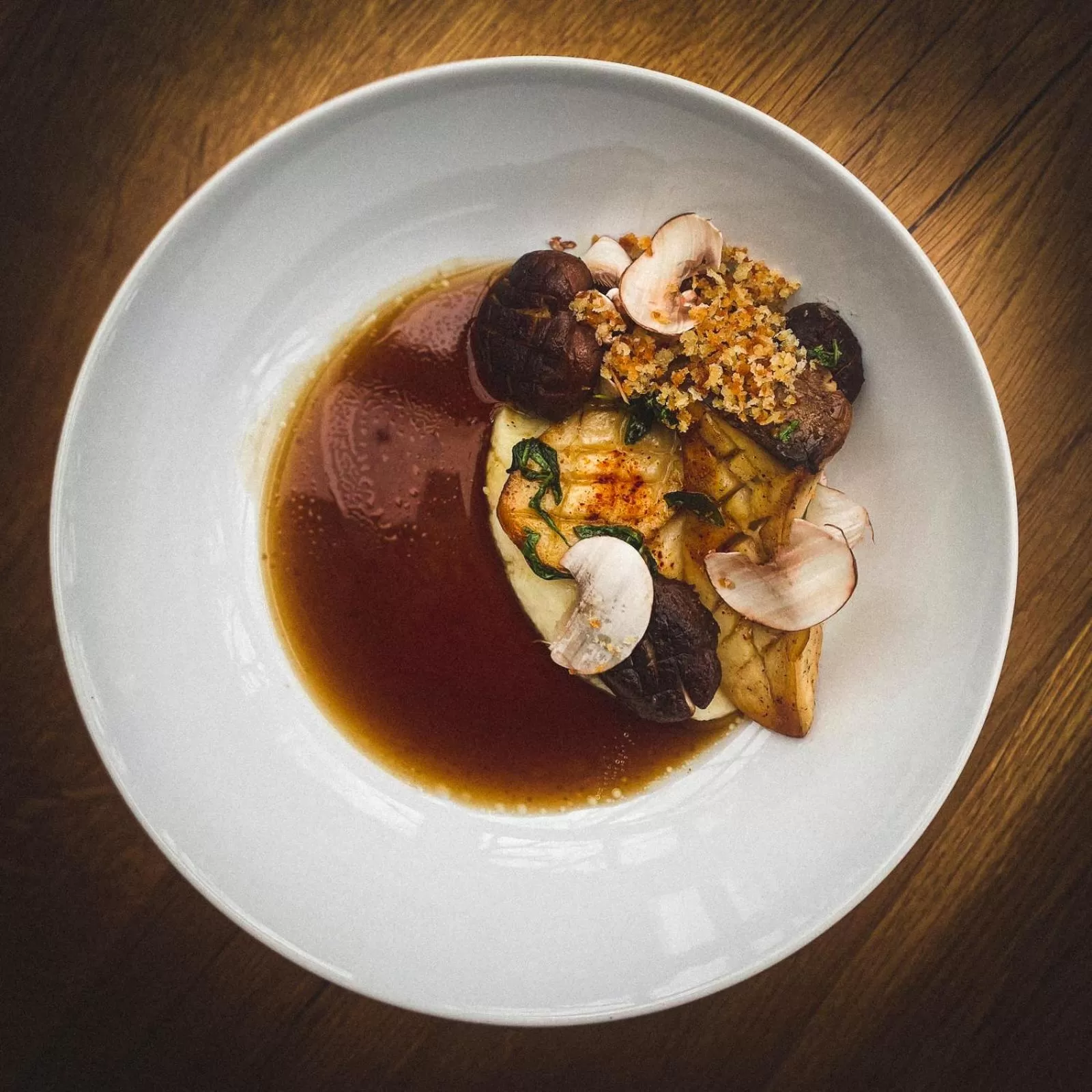 Food close-up in 2tHEIMAT - Hotel & Restaurant