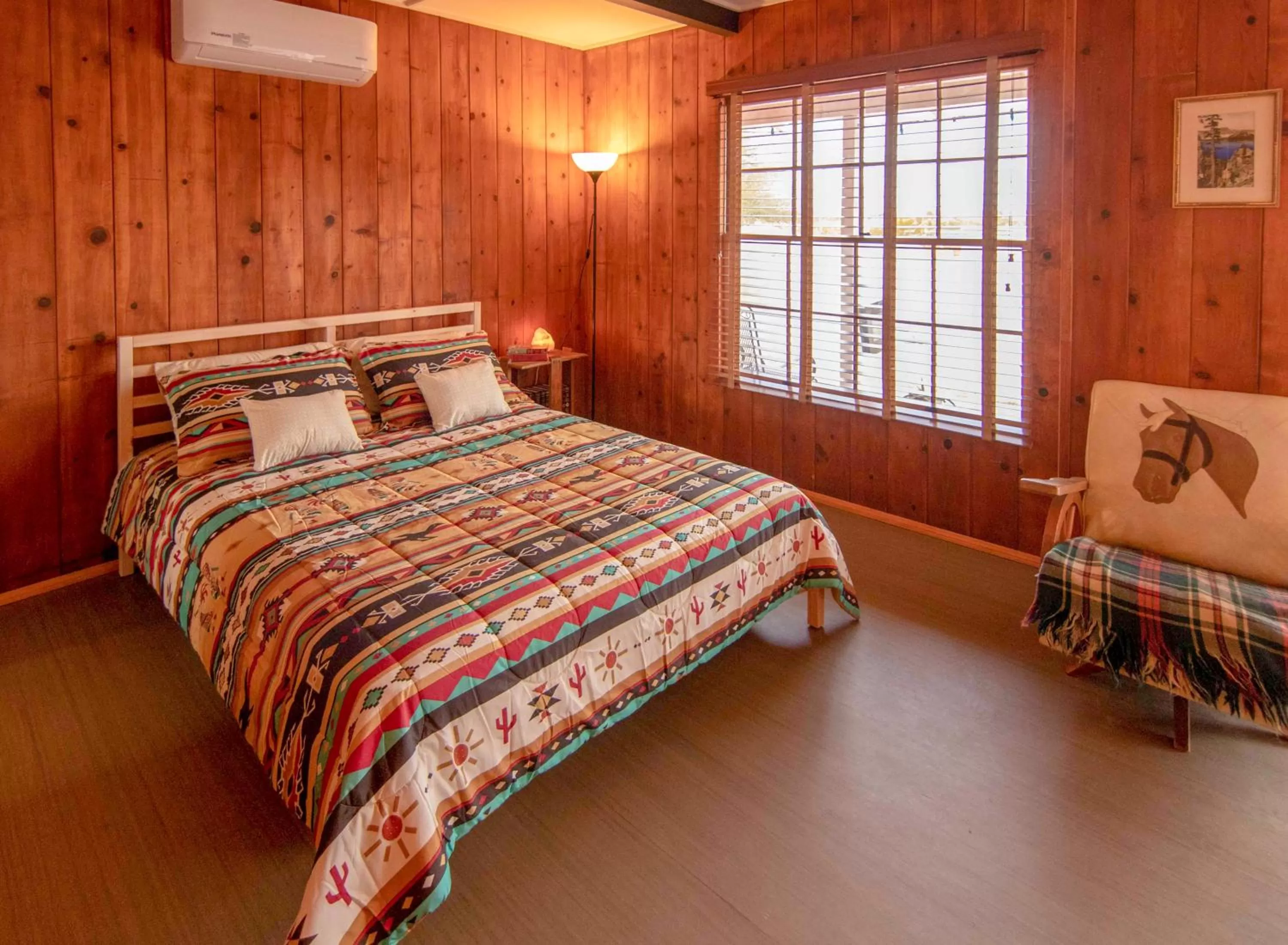 Bed in Joshua Tree Ranch House